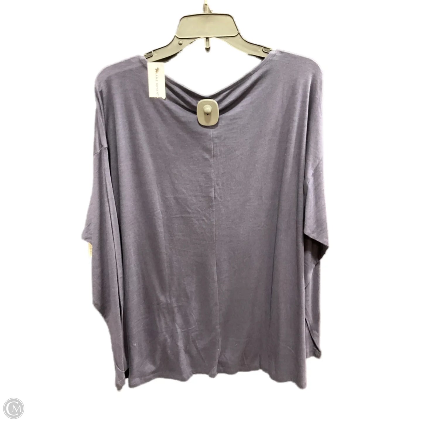 Top Long Sleeve Basic By Lane Bryant In Navy, Size: 1x