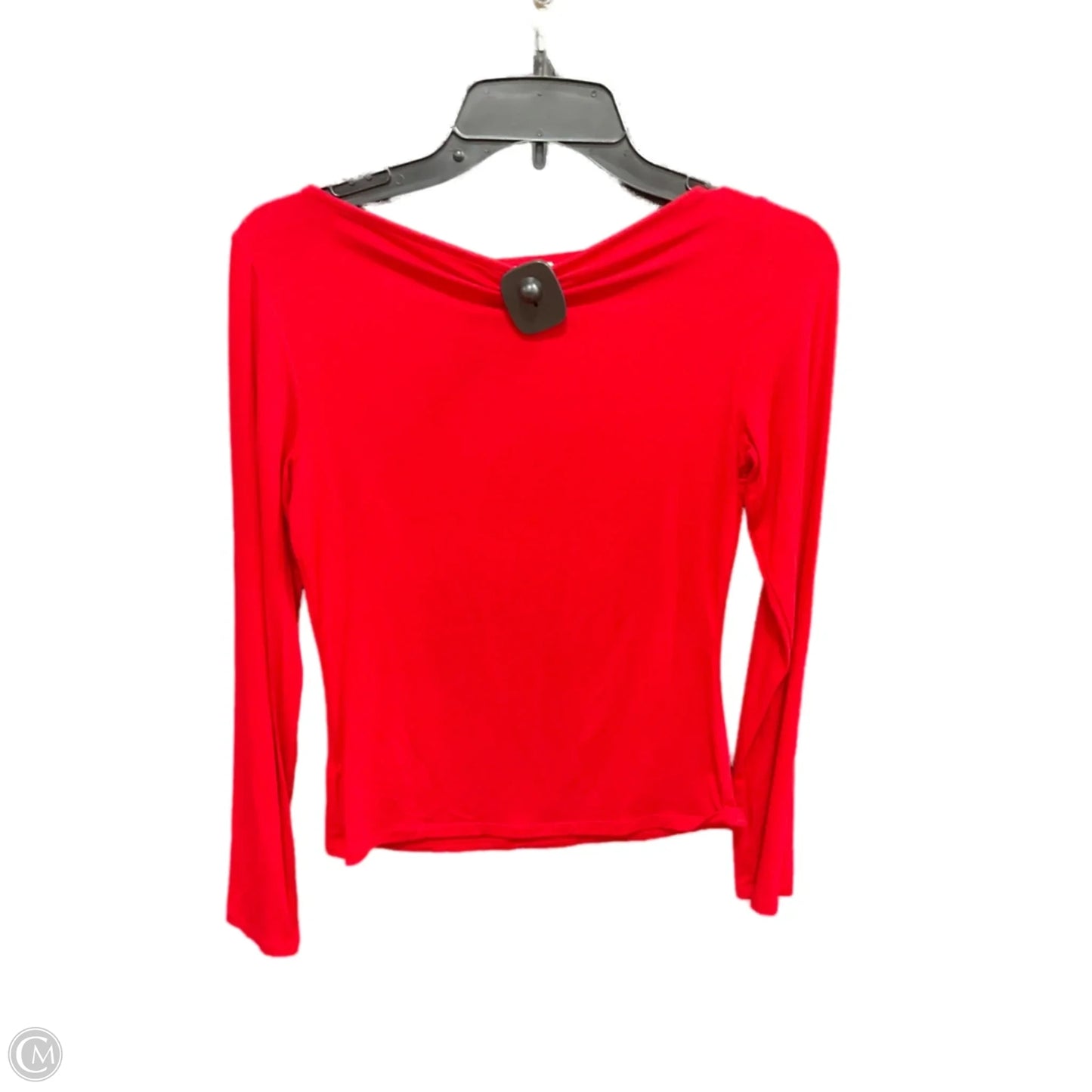Top Long Sleeve Basic By Express In Red, Size: S