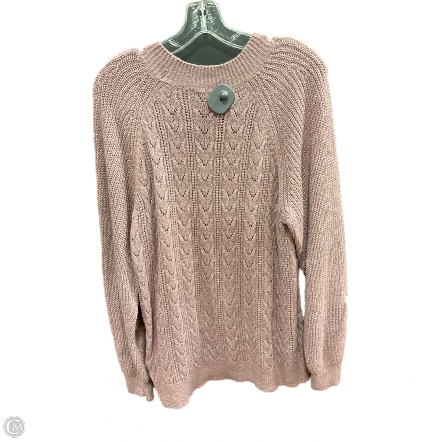 Sweater By Clothes Mentor In Purple, Size: L