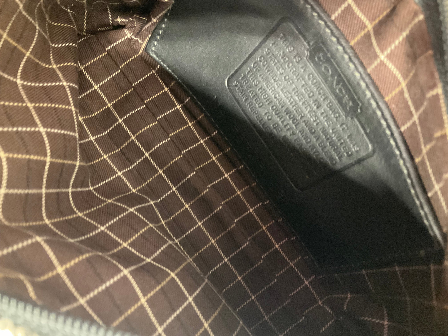 Handbag Designer By Coach, Size: Small