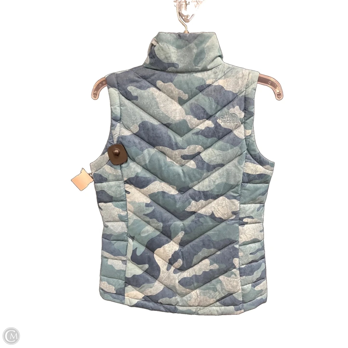 Vest Puffer & Quilted By The North Face In Camouflage Print, Size: Xs