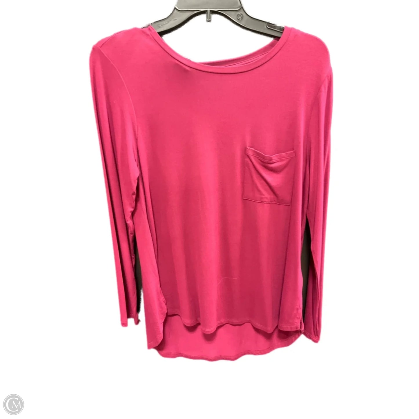 Top Long Sleeve Basic By Clothes Mentor In Red, Size: S