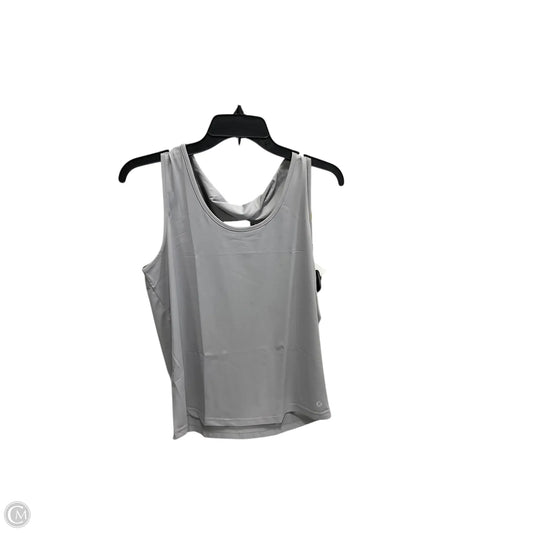 Athletic Tank Top By Clothes Mentor In Grey, Size: S