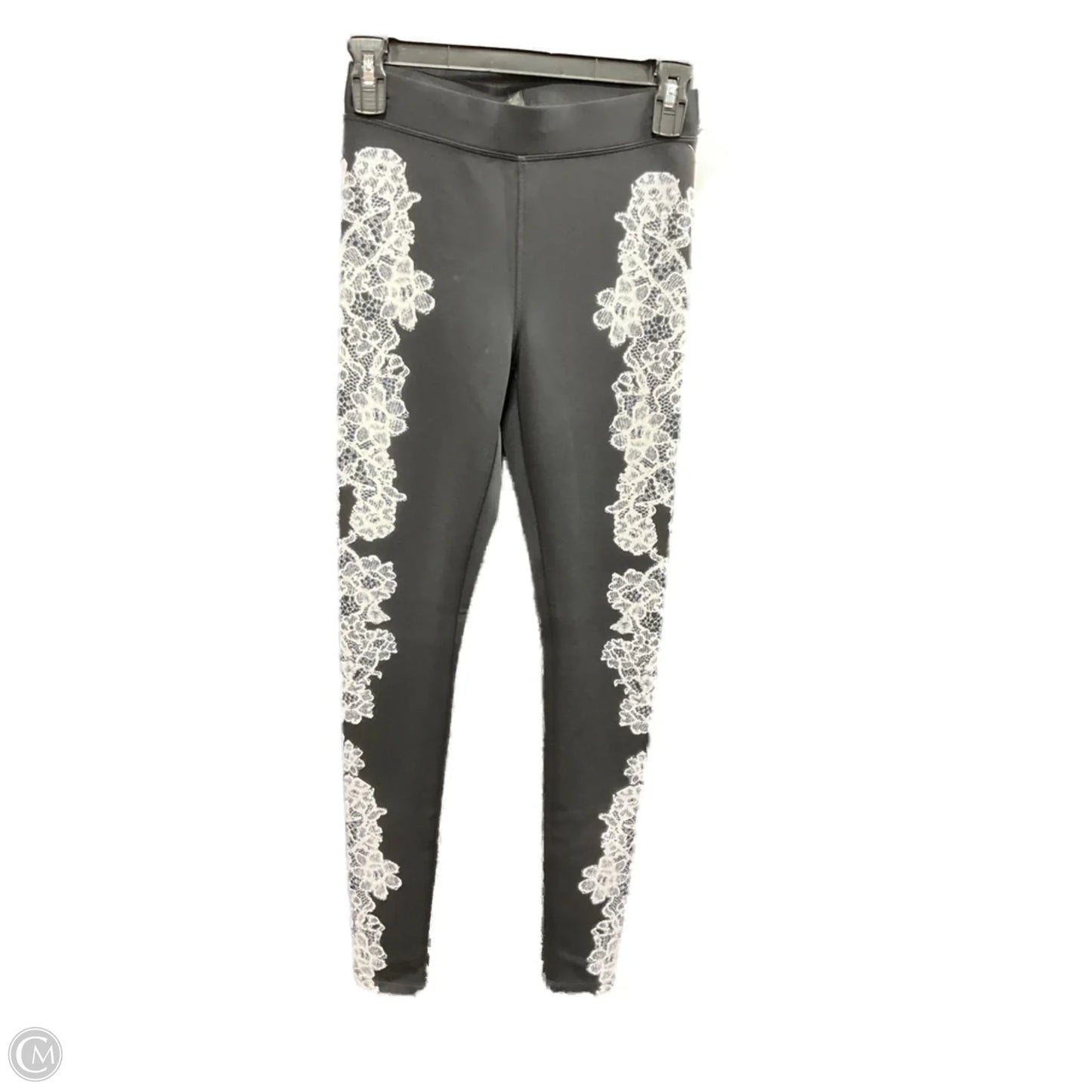 Pants Leggings By Express In Floral Print, Size: Xs