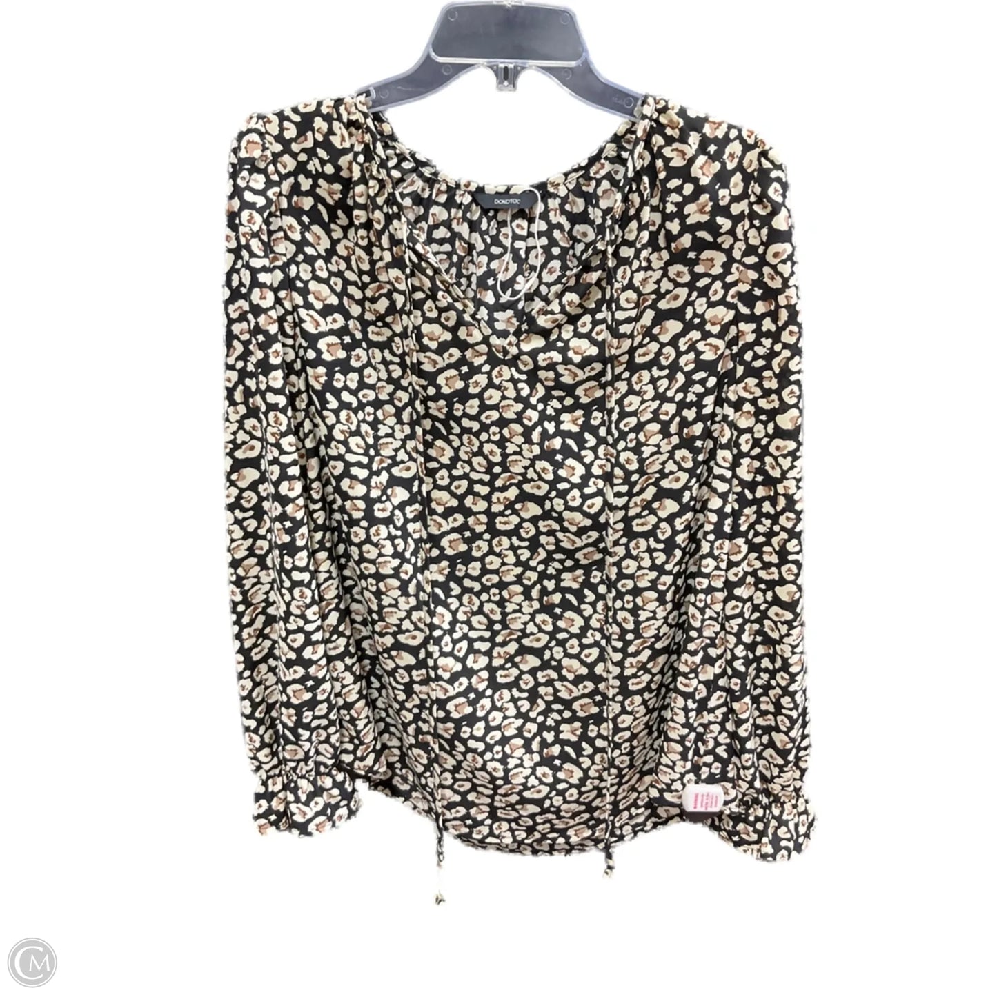 Top Long Sleeve By Clothes Mentor In Animal Print, Size: M