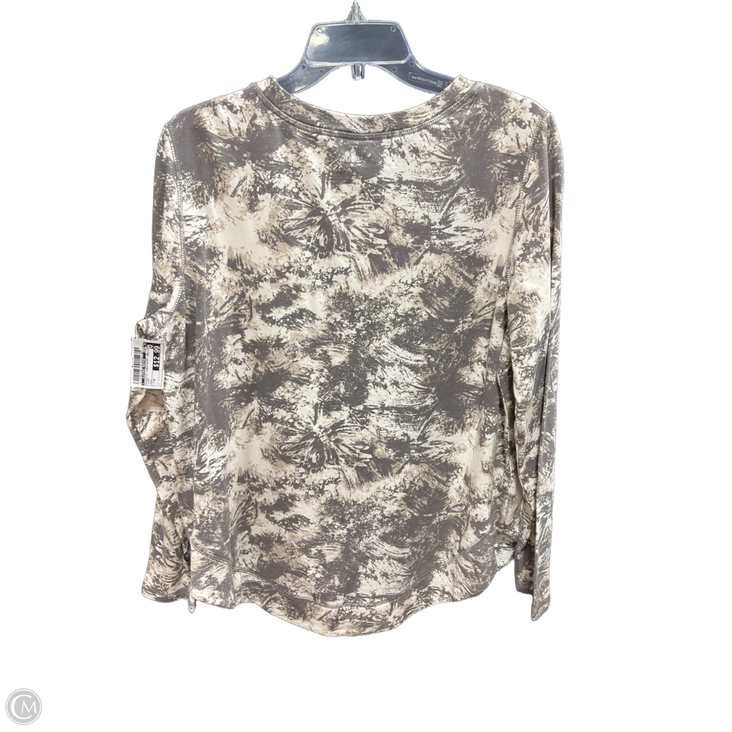 Athletic Sweatshirt Crewneck By Clothes Mentor In Taupe, Size: M