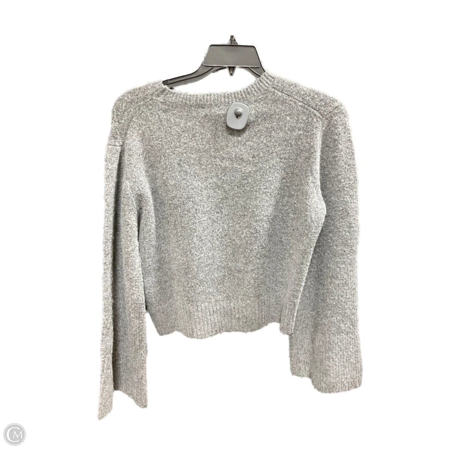 Sweater By Elan In Grey, Size: S
