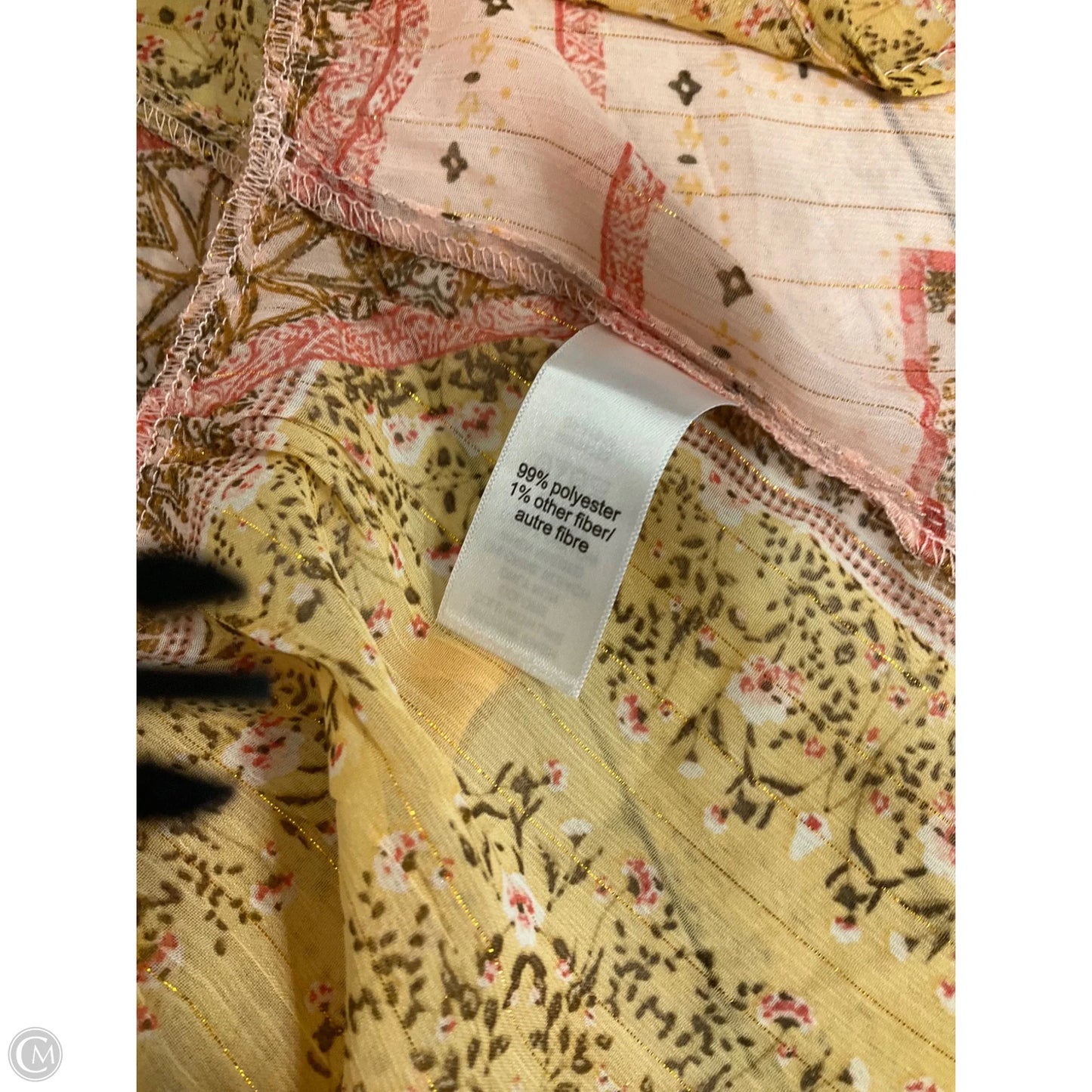 Shawl By Maurices In Peach, Size: M