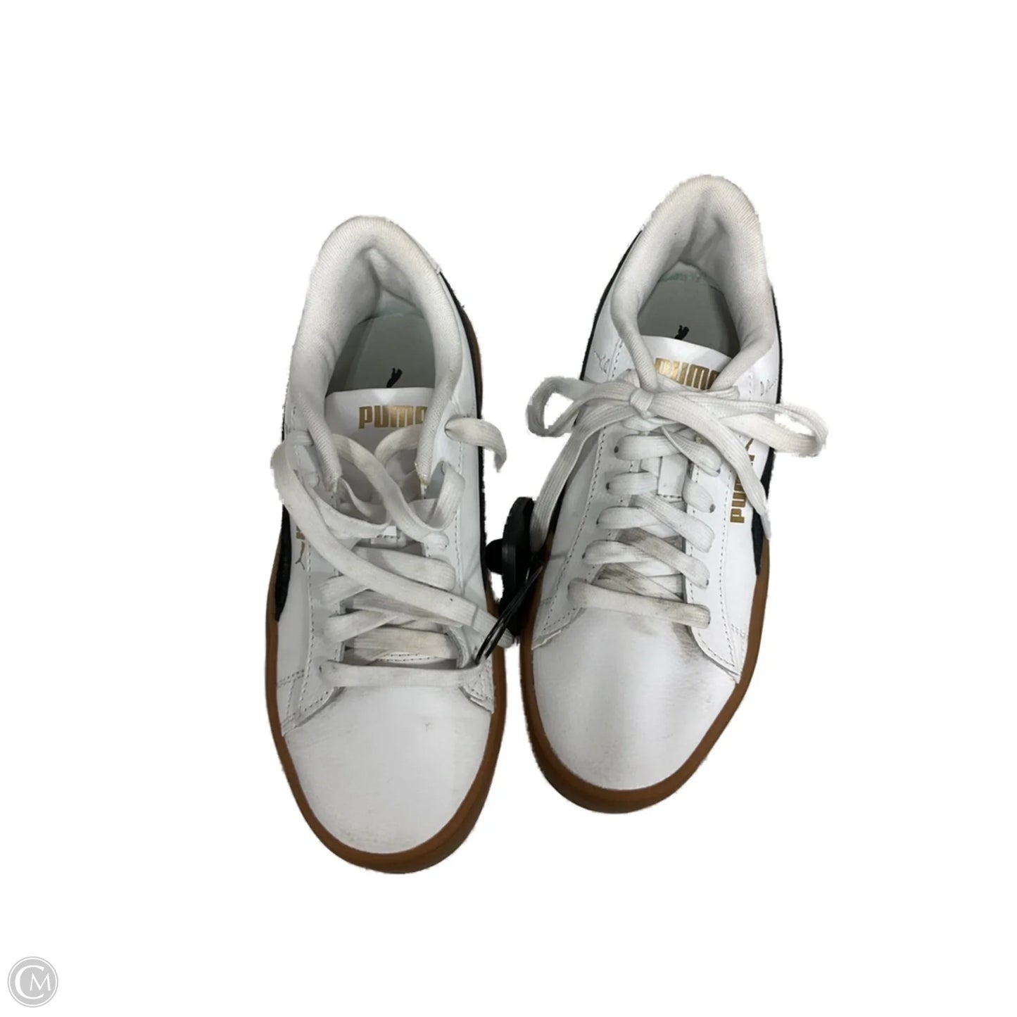 Shoes Athletic By Puma In Black & White, Size: 7