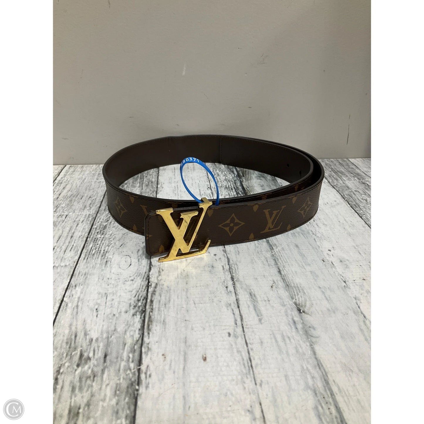 Belt Luxury Designer By Louis Vuitton, Size: Small