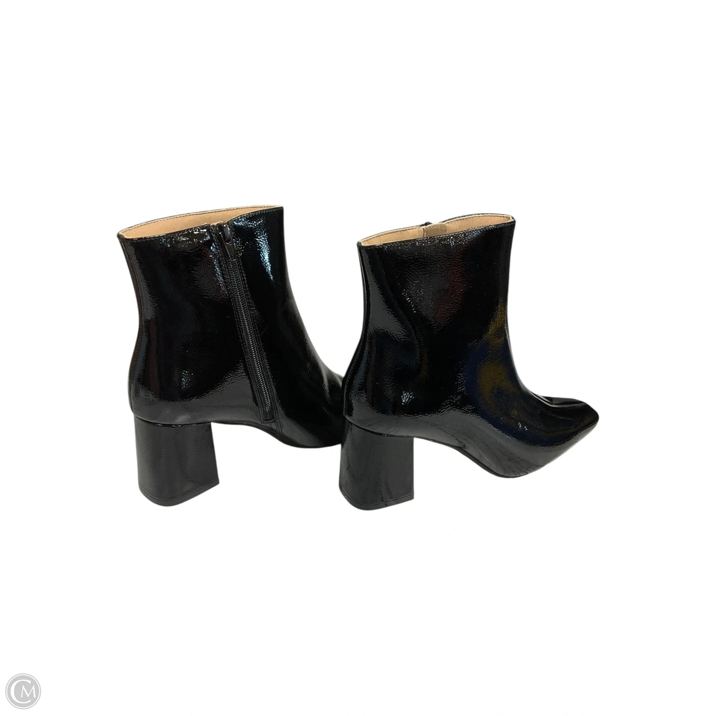 Boots Ankle Heels By Journee In Black, Size: 9.5