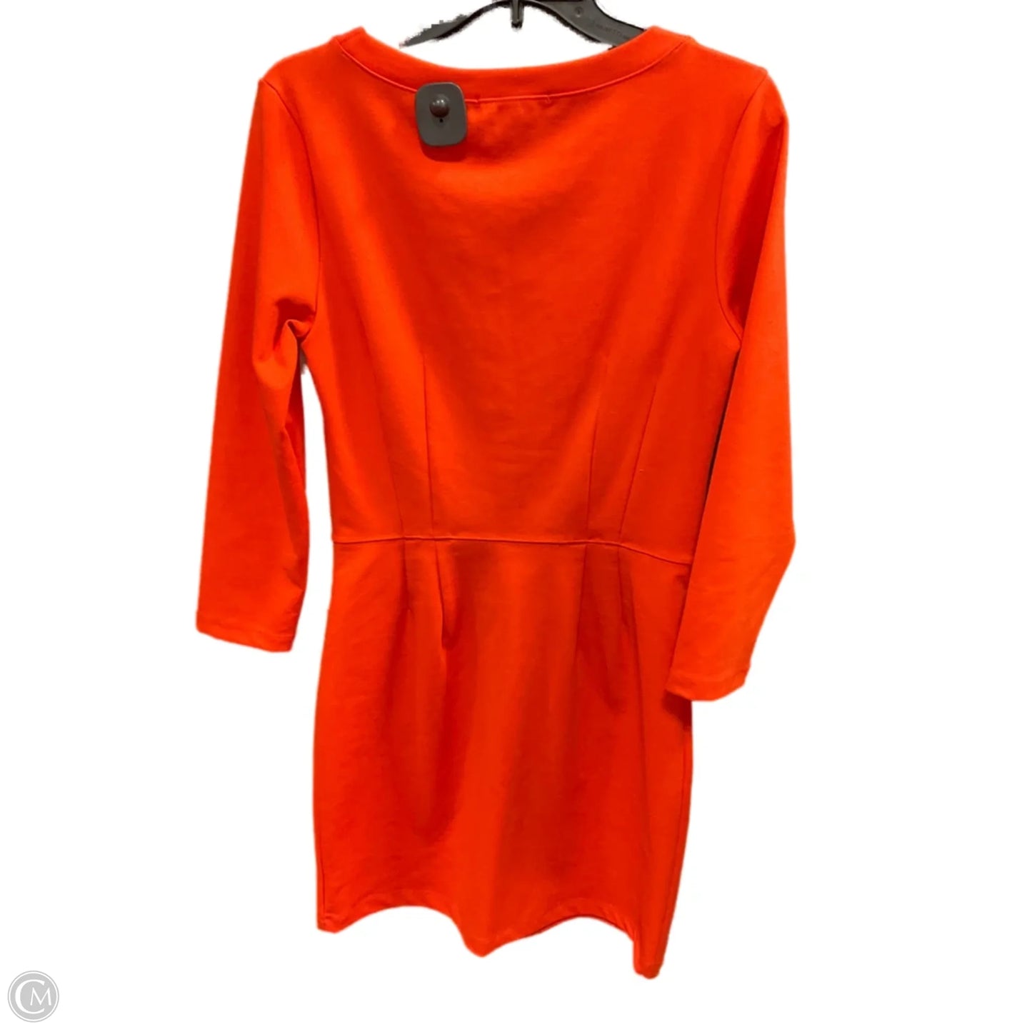 Dress Casual Midi By Gap In Orange, Size: S