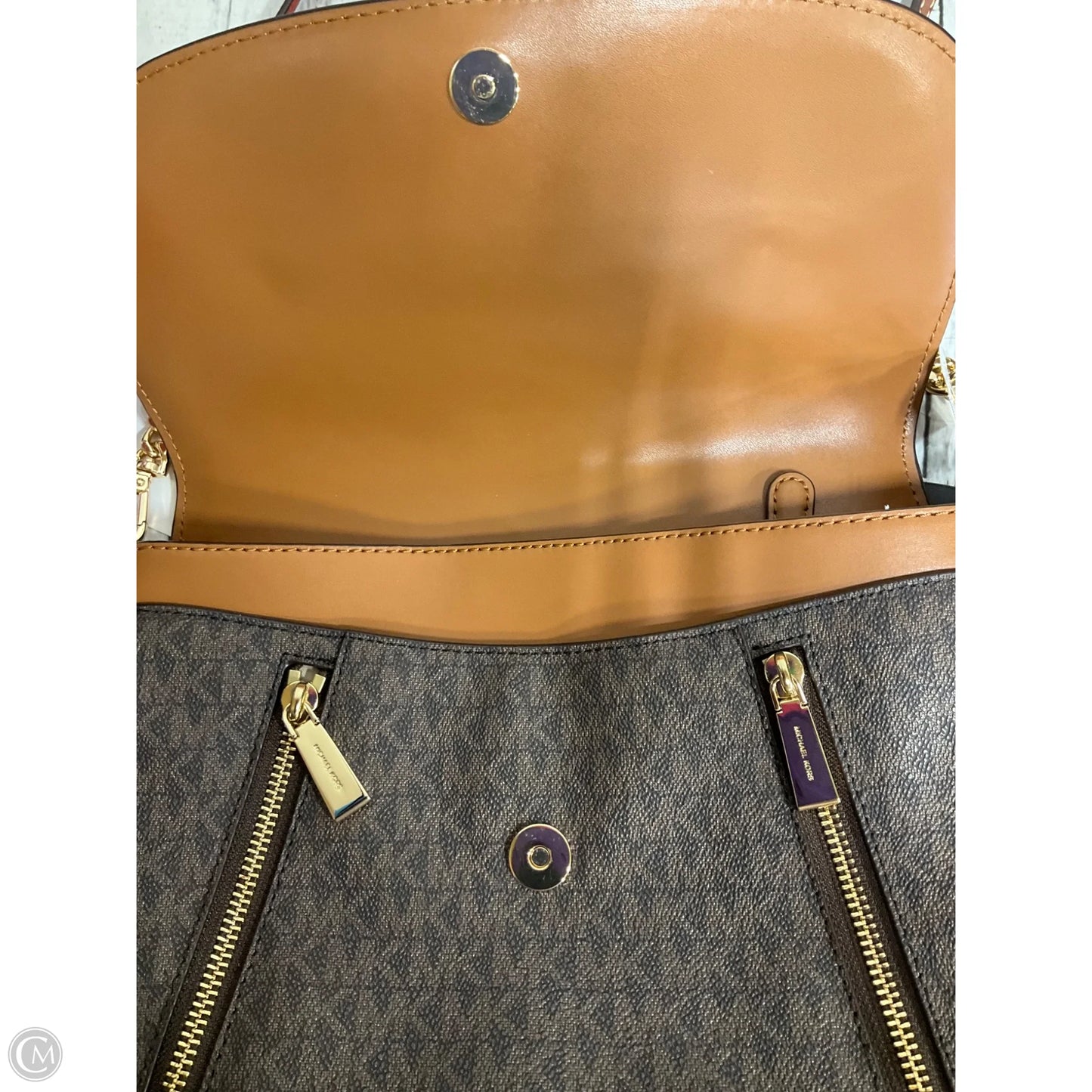 Handbag Designer By Michael Kors, Size: Medium