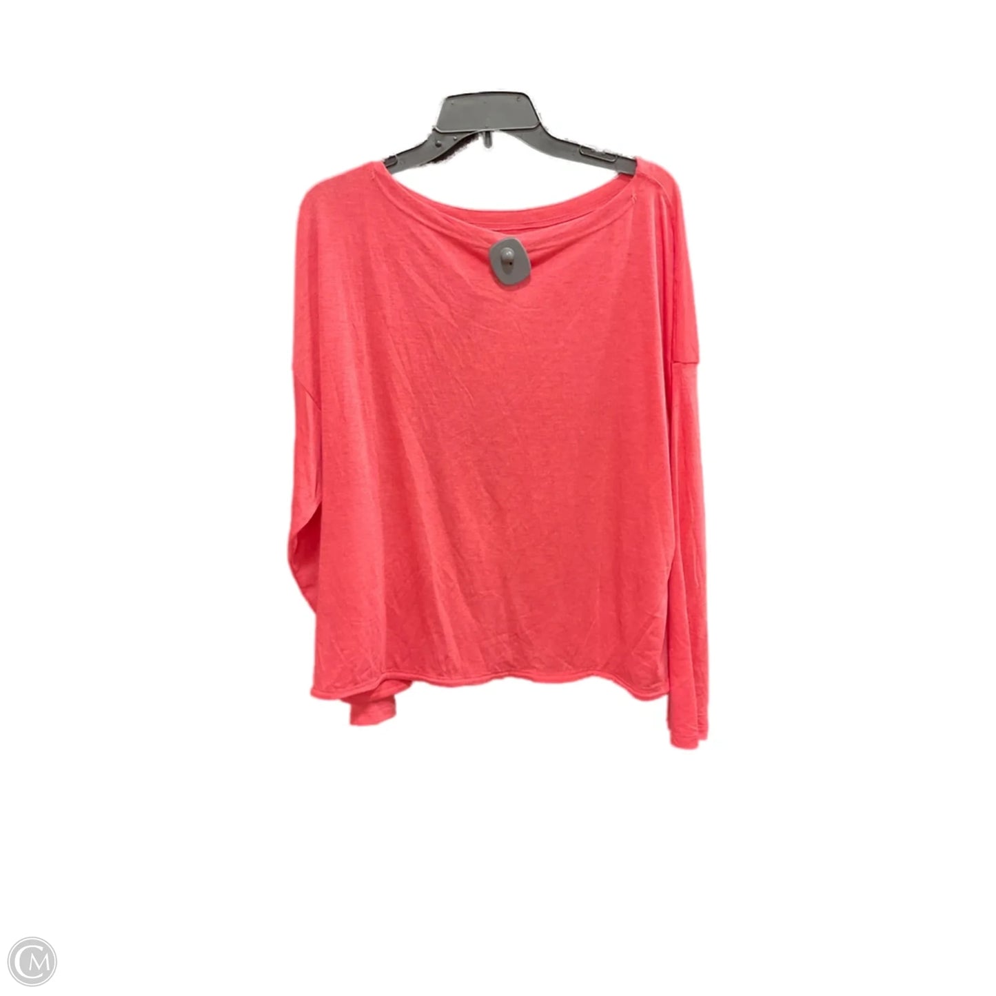 Athletic Top Long Sleeve Crewneck By Apana In Orange, Size: Xl