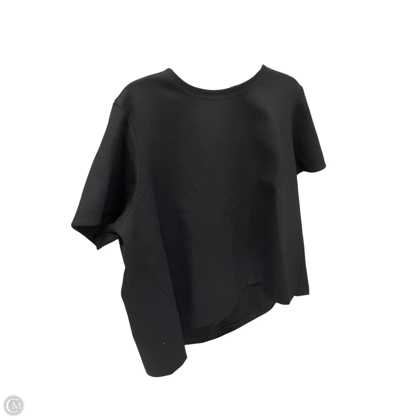 Top Short Sleeve By Spanx In Black, Size: 2x