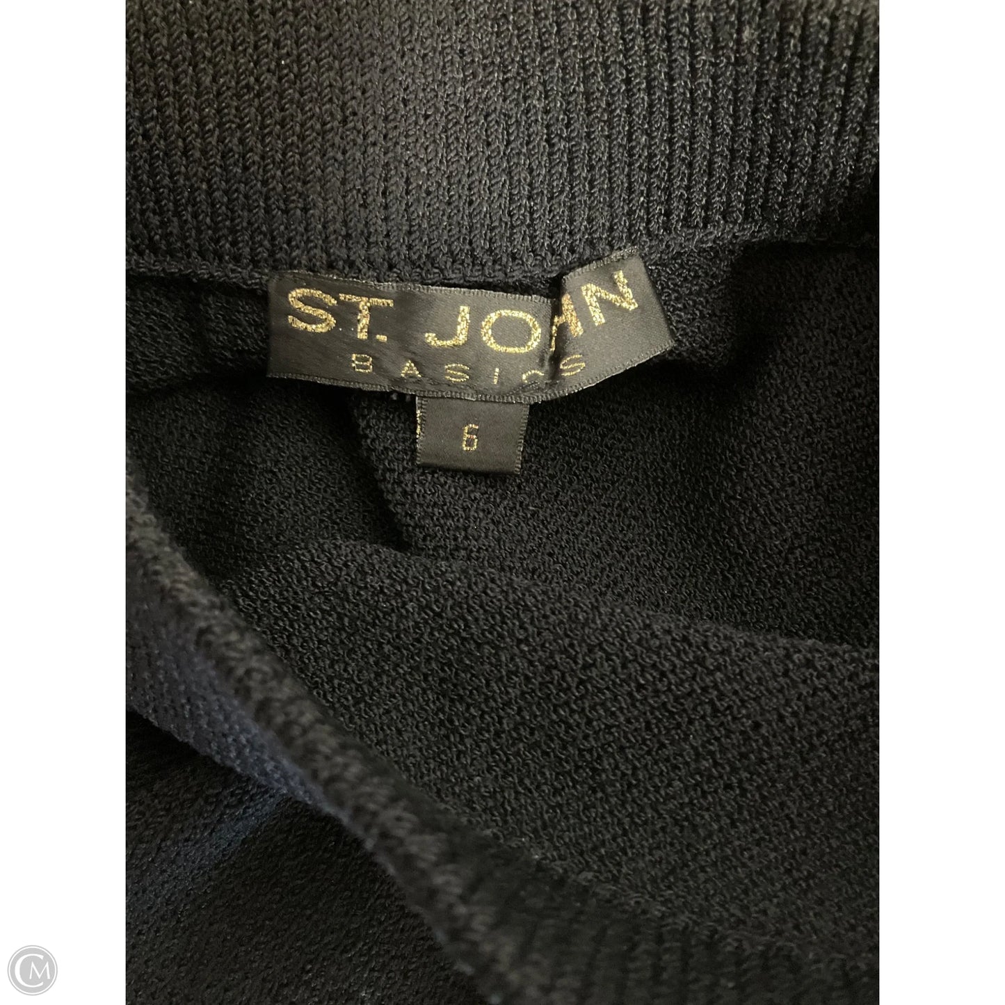 Skirt Designer By St. John In Black, Size: 6