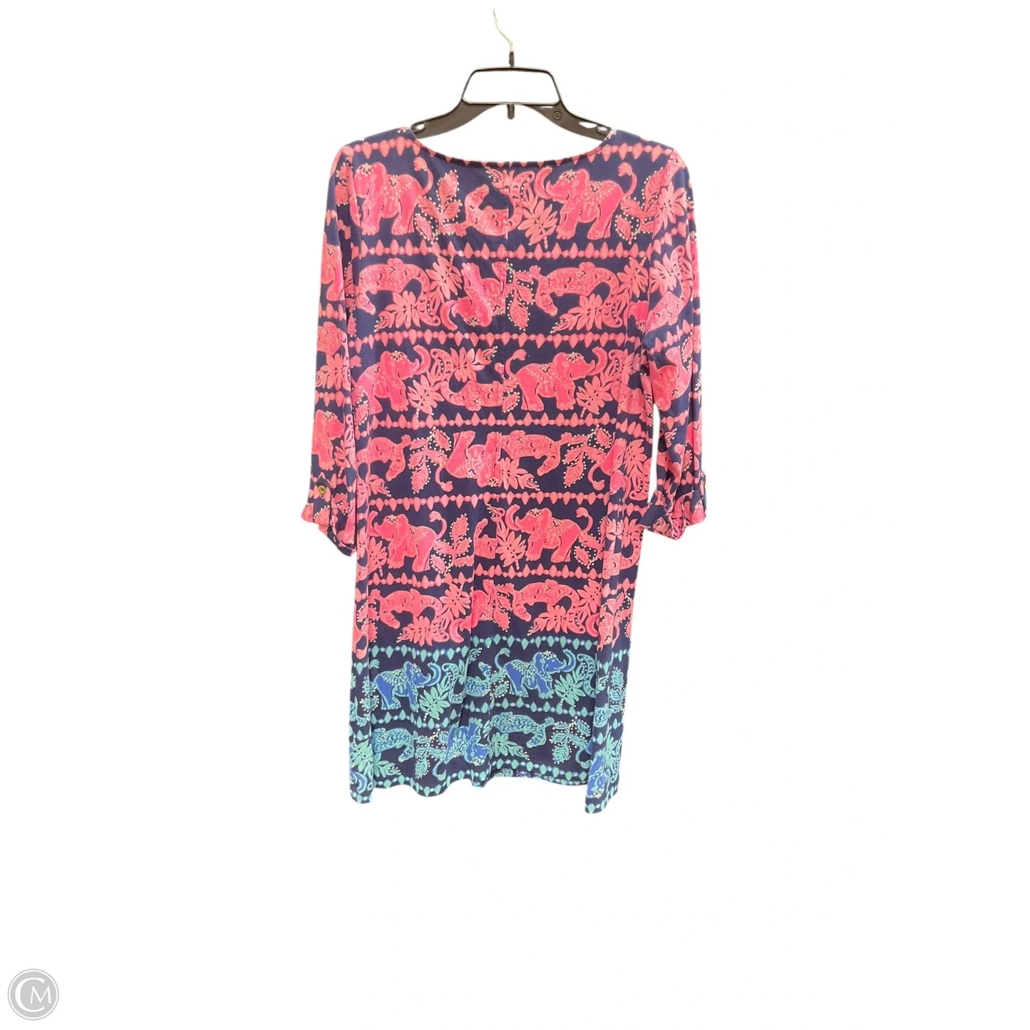 Dress Designer By Lilly Pulitzer In Blue & Pink, Size: M