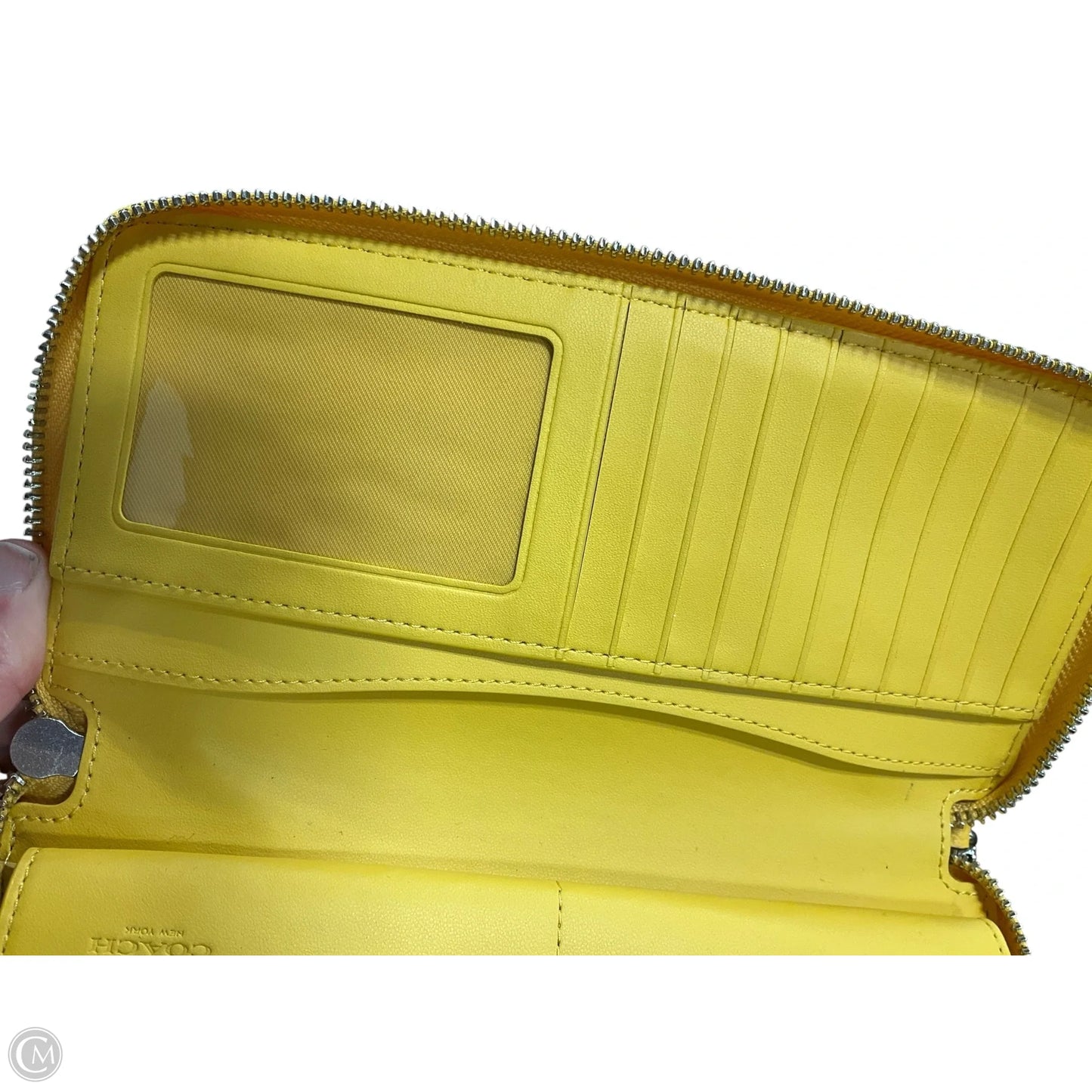 Wristlet Designer By Coach, Size: Large