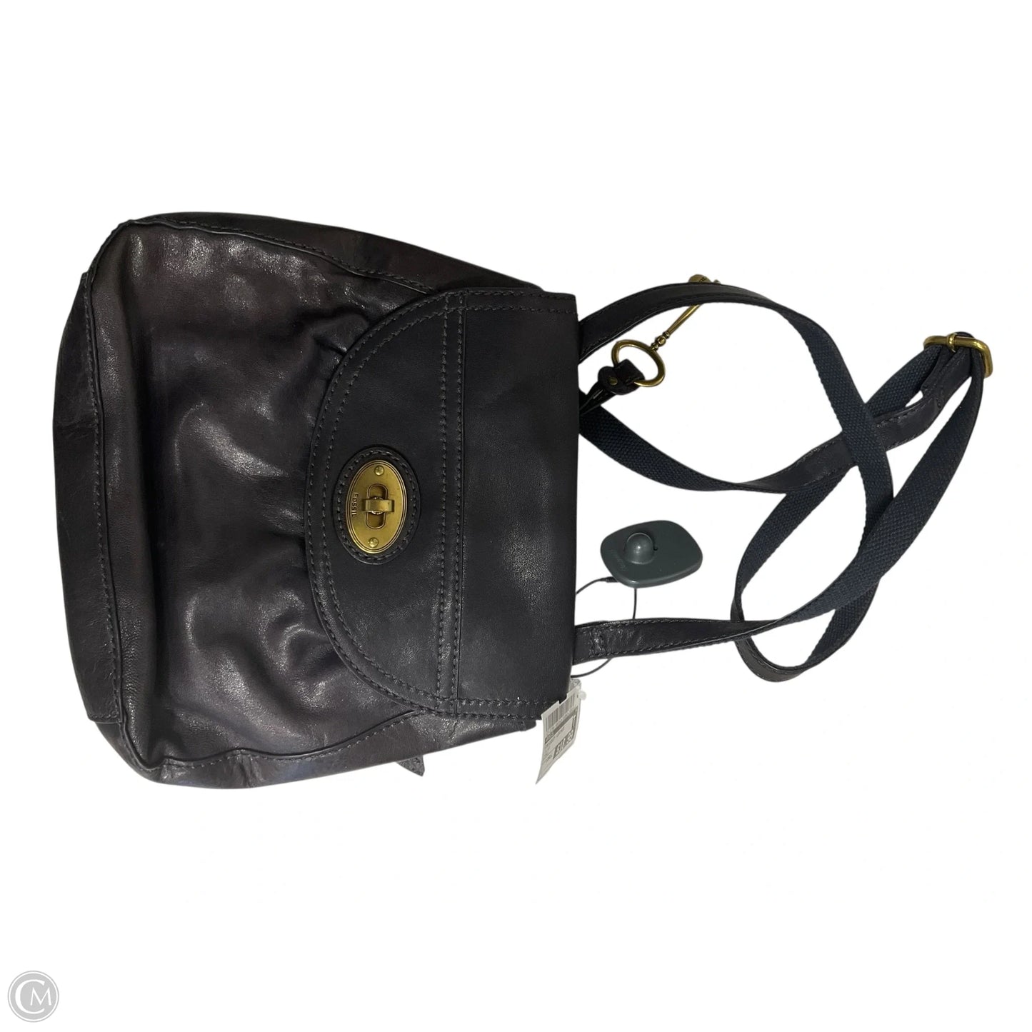 Crossbody Leather By Fossil, Size: Small