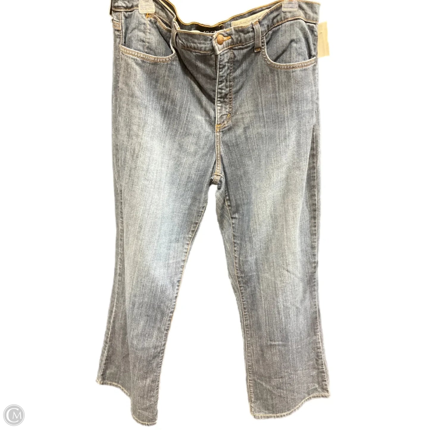 Jeans Boot Cut By Not Your Daughters Jeans In Blue Denim, Size: 14