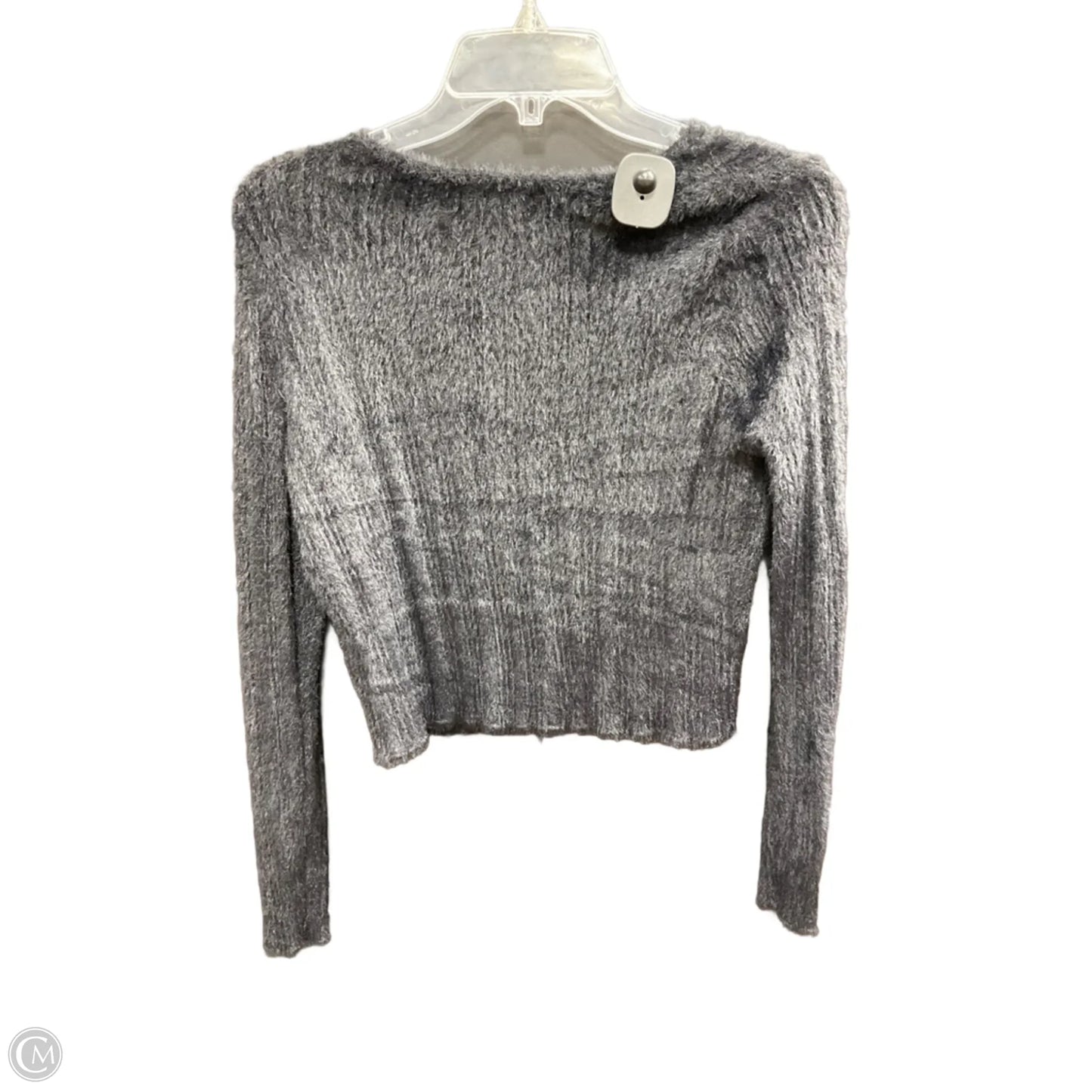 Sweater Cardigan By Clothes Mentor In Black, Size: S
