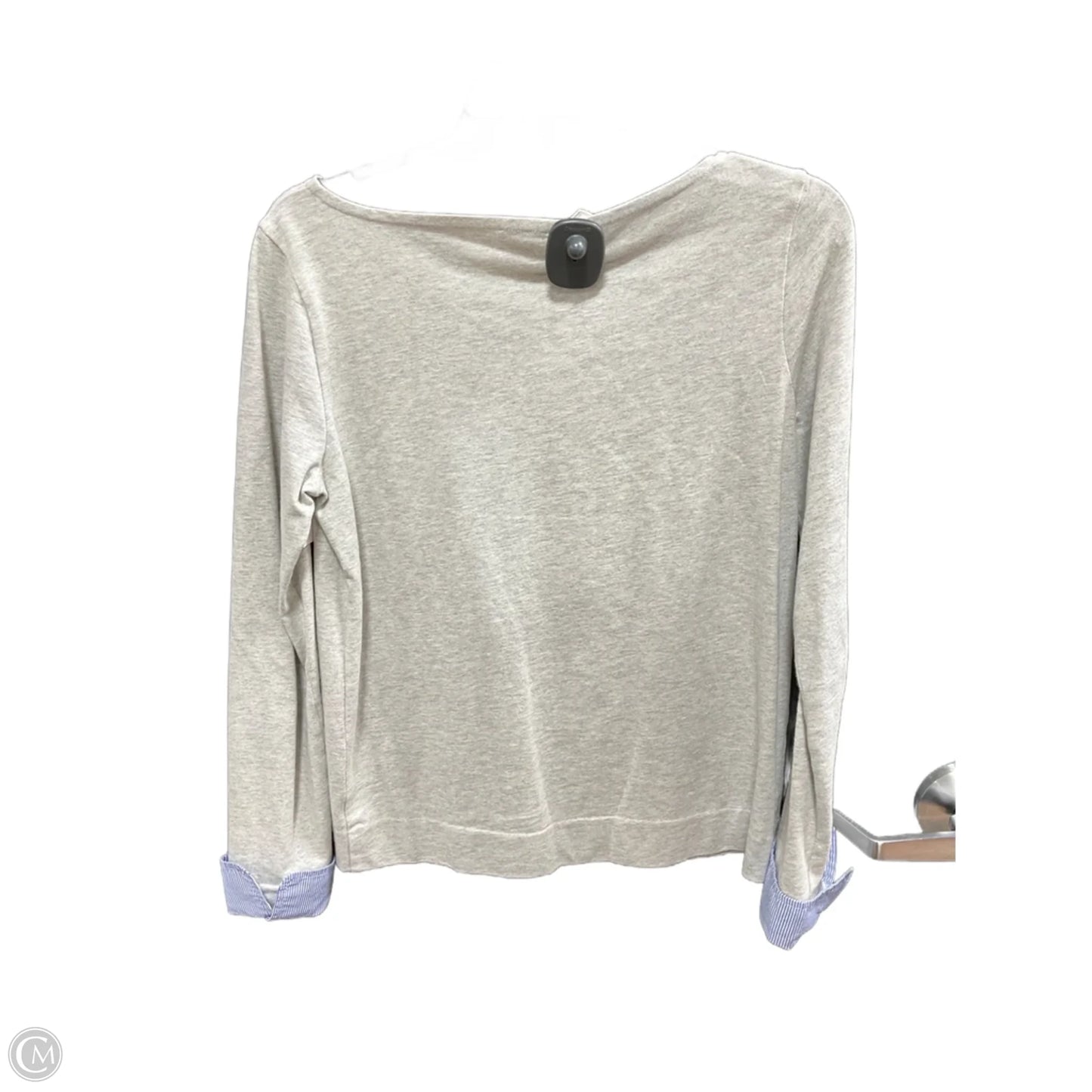 Top Long Sleeve Basic By J. Crew In Grey, Size: Xs