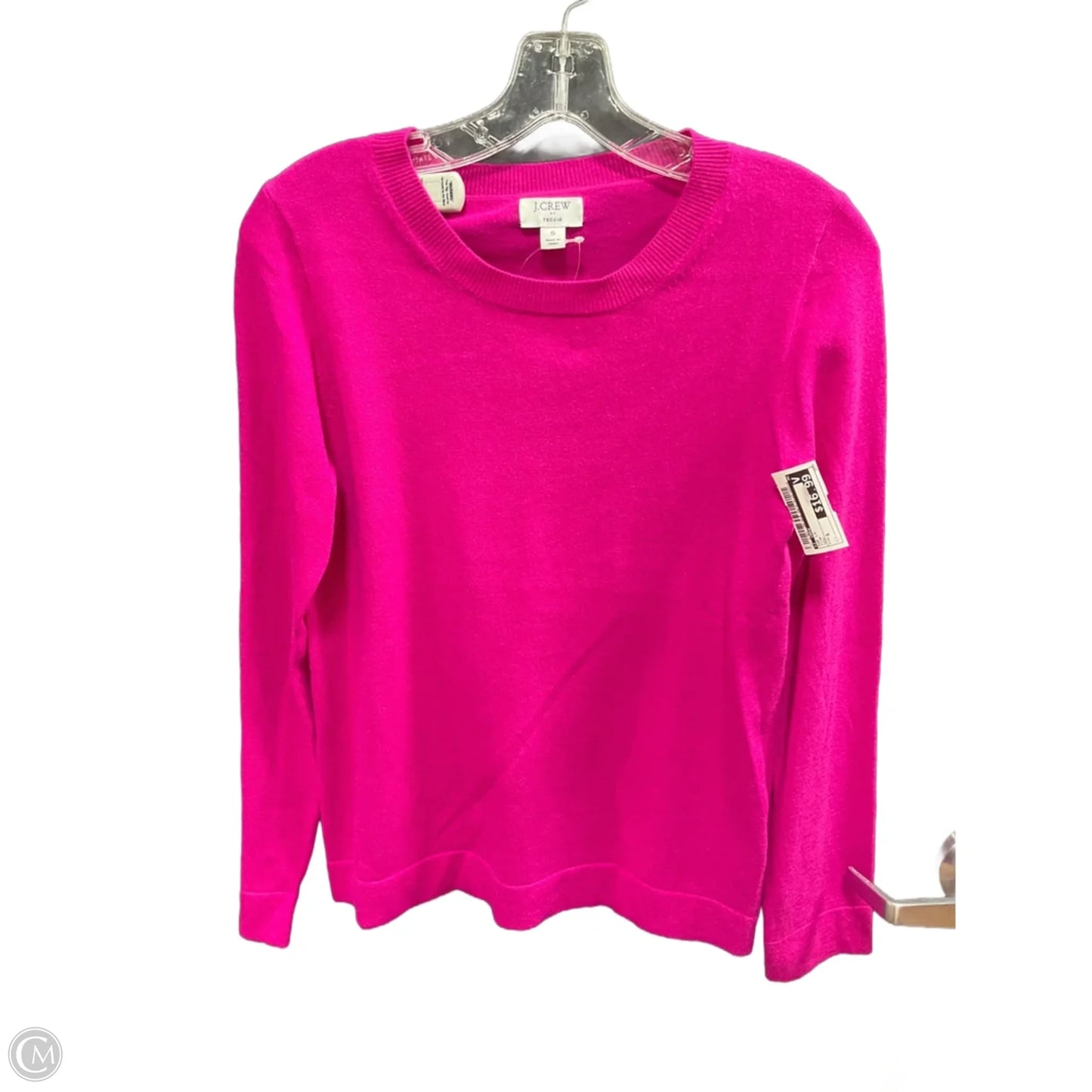 Top Long Sleeve By J. Crew In Pink, Size: S