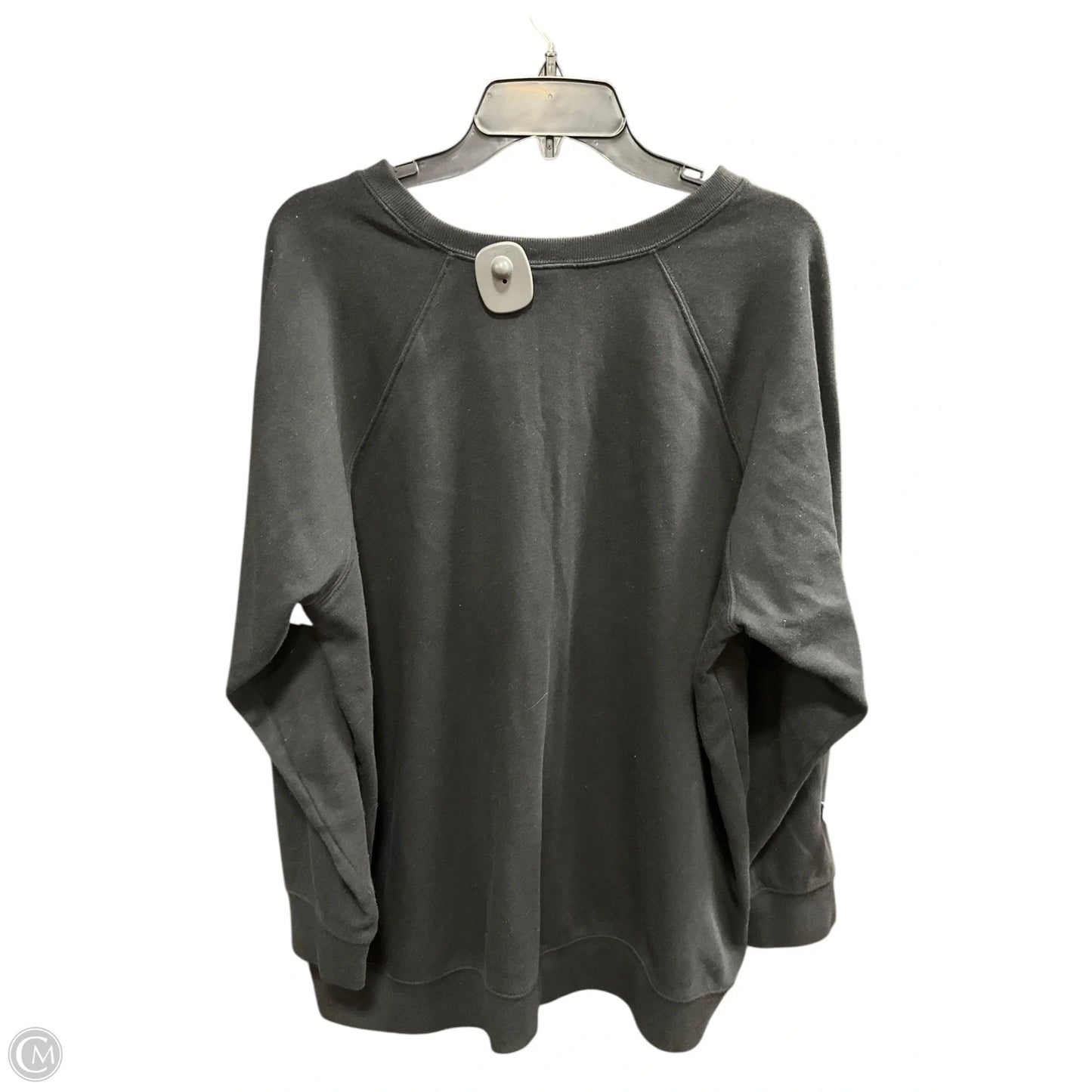 Sweatshirt Crewneck By Torrid In Black, Size: Xl