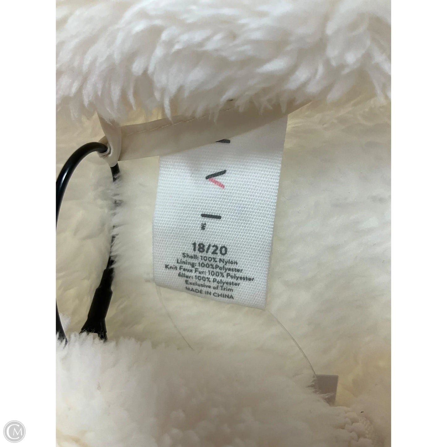 Jacket Puffer & Quilted By Livi Active In Cream, Size: Xl