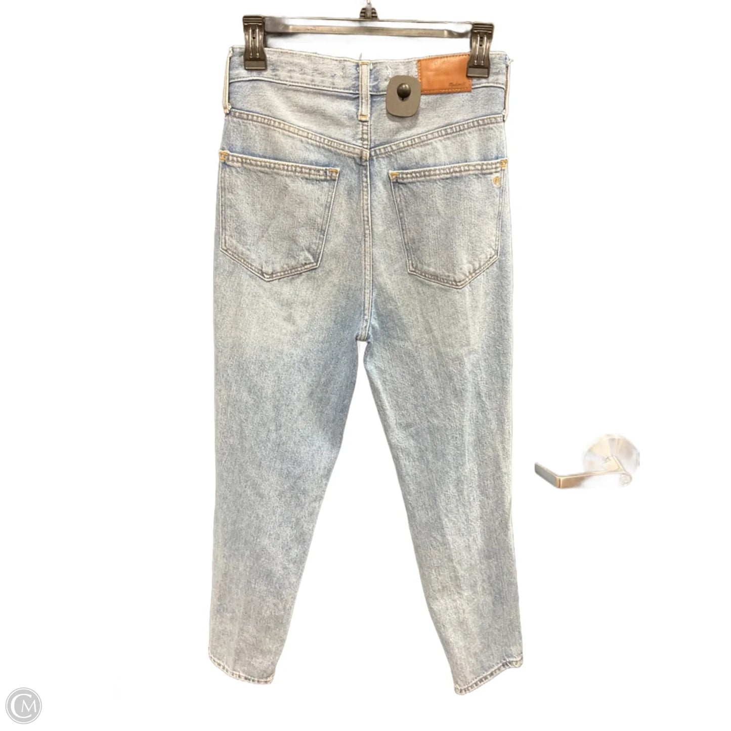 Jeans Straight By Madewell In Blue Denim, Size: 2