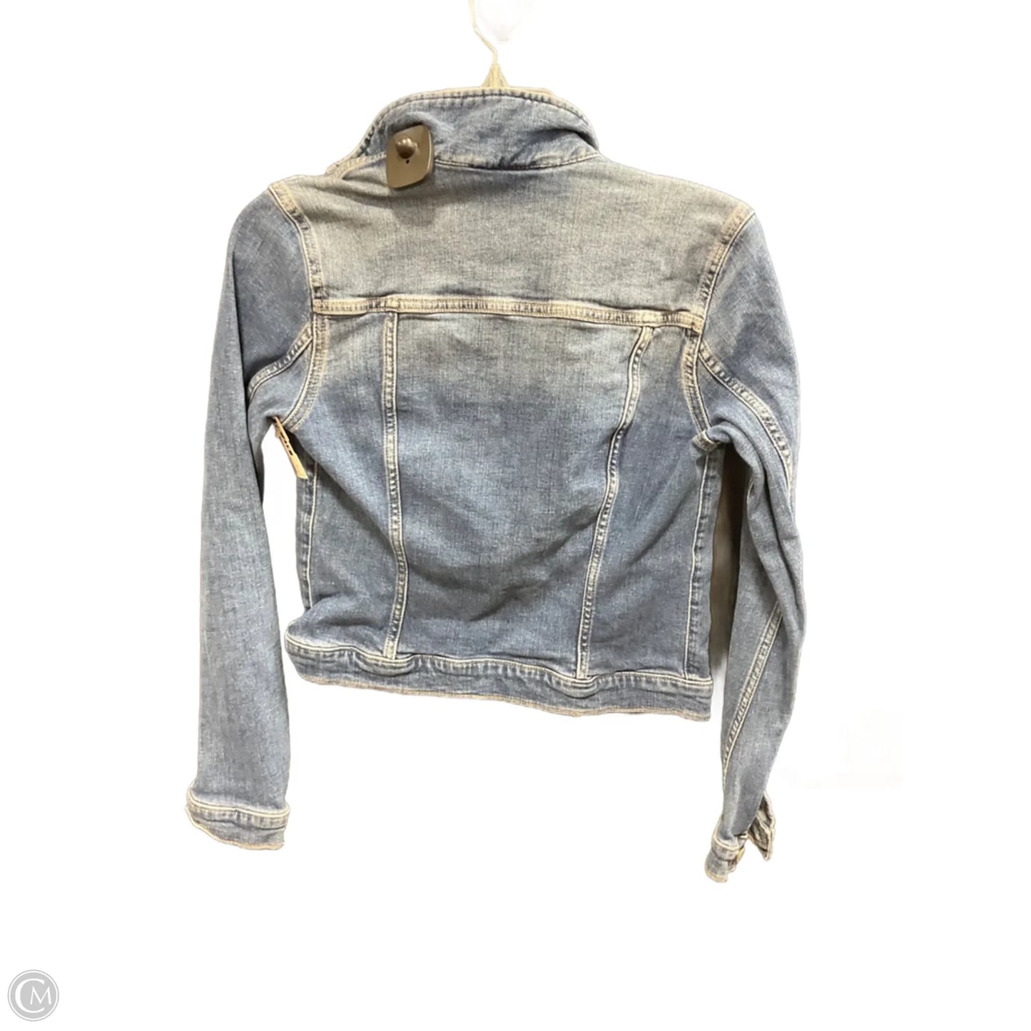 Jacket Denim By Clothes Mentor In Blue Denim, Size: Xs