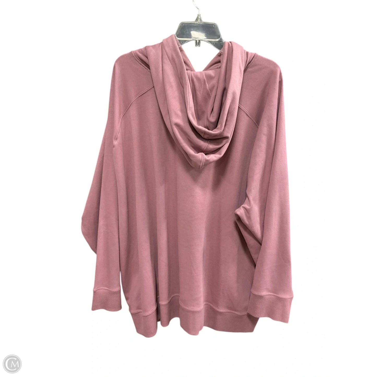 Sweatshirt Hoodie By Athleta In Purple, Size: 3x