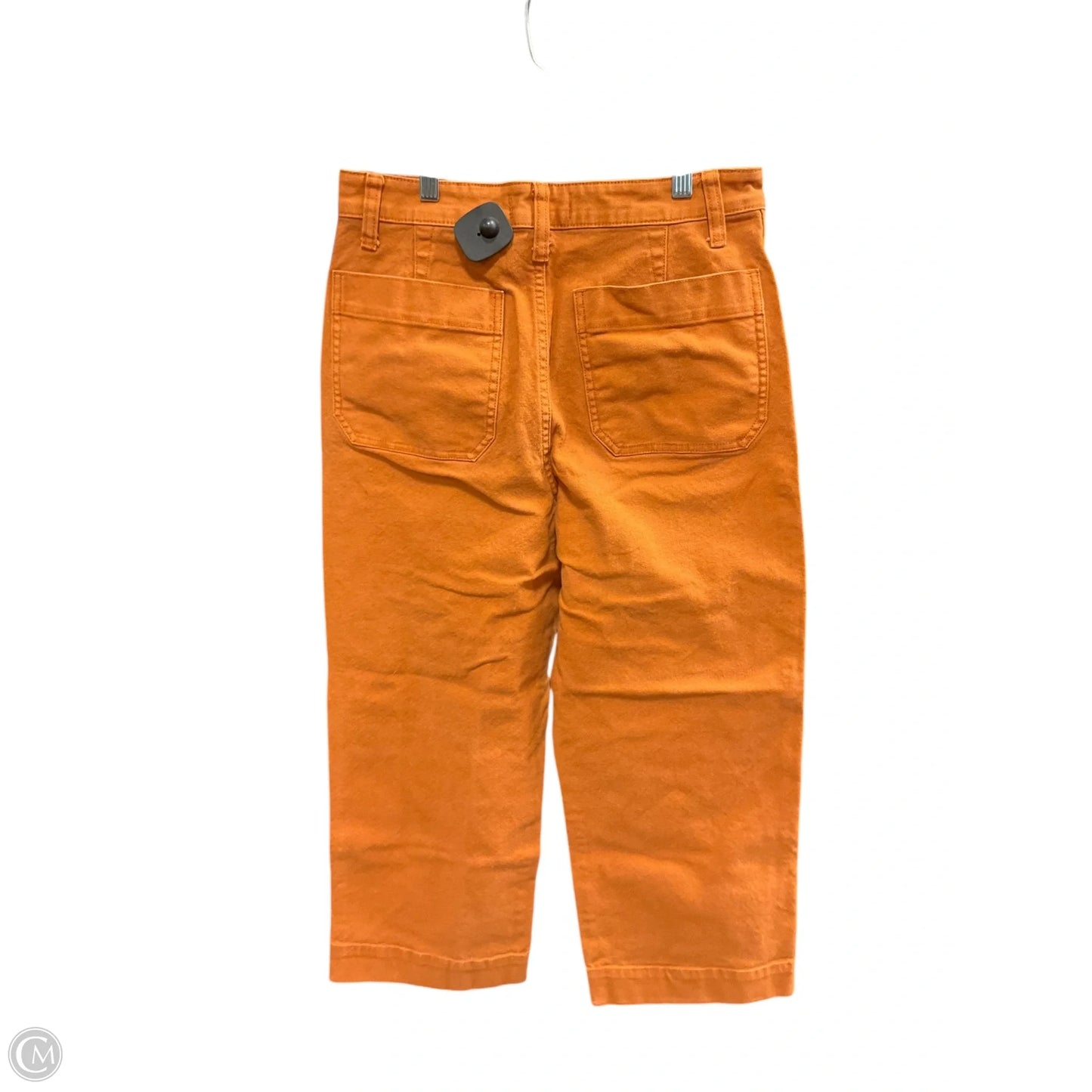 Jeans Wide Leg By Madewell In Orange, Size: 6