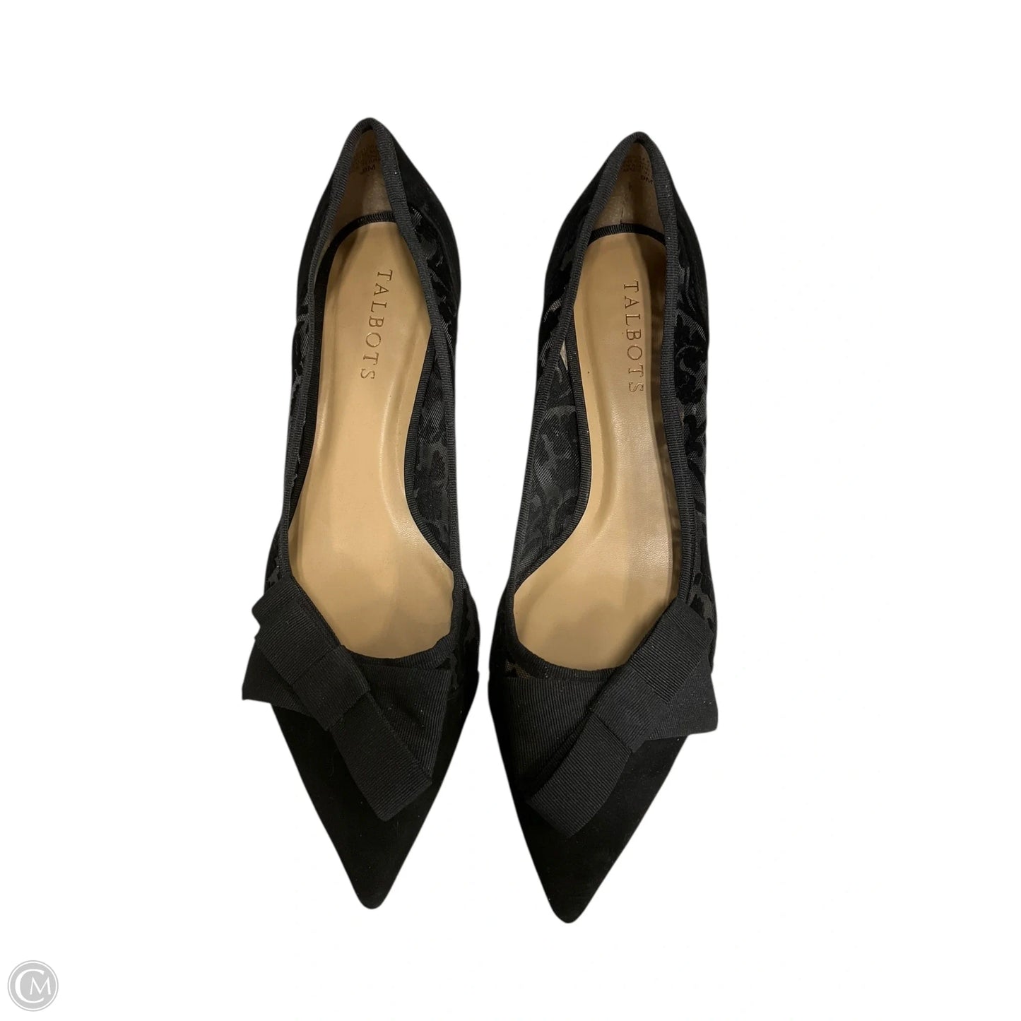Shoes Heels Kitten By Talbots In Black, Size: 9