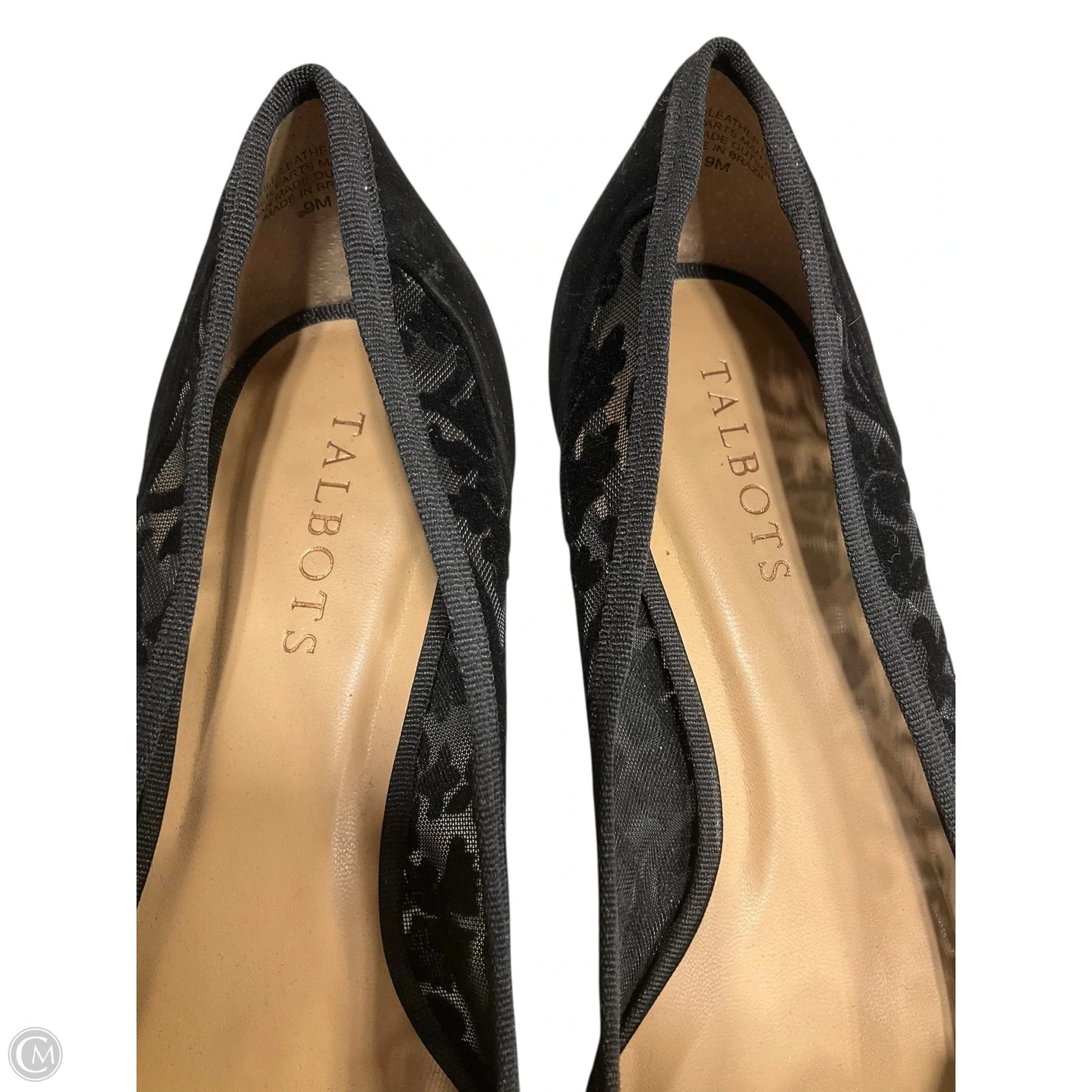 Shoes Heels Kitten By Talbots In Black, Size: 9