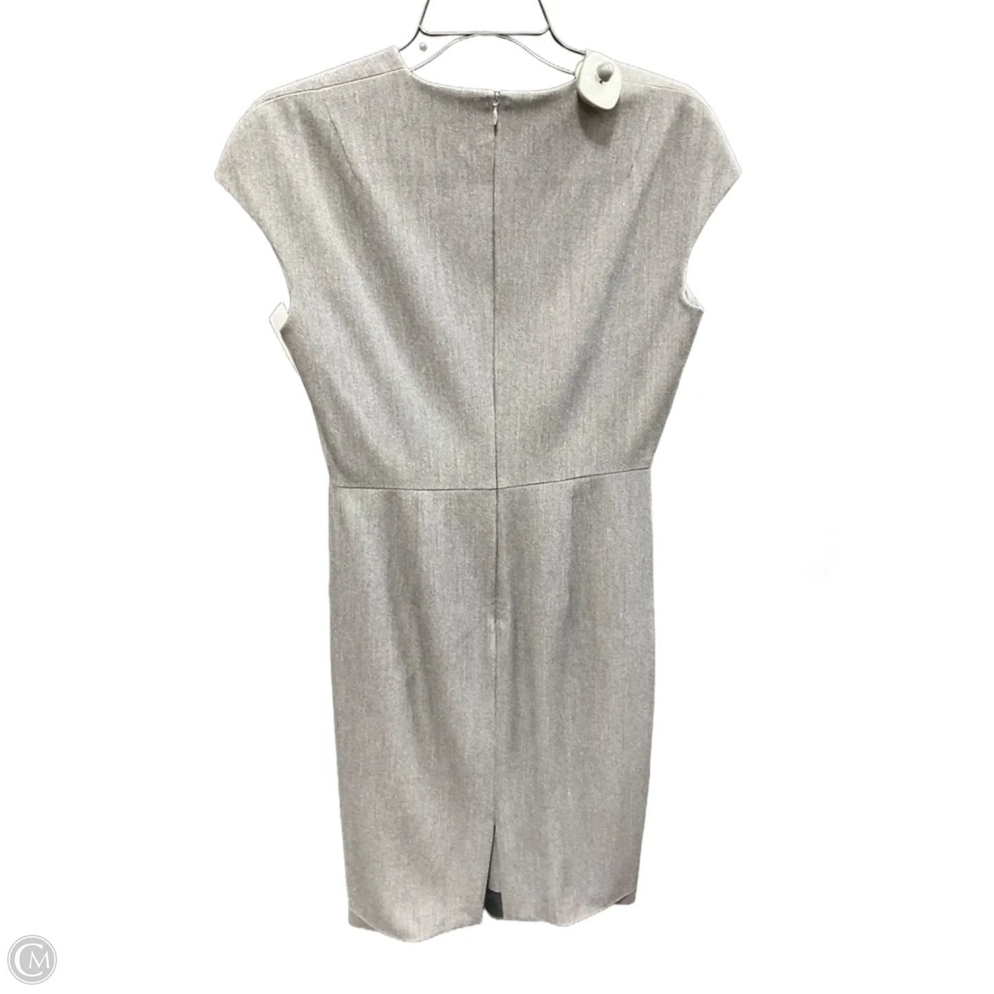 Dress Casual Midi By Cmb In Grey, Size: 4