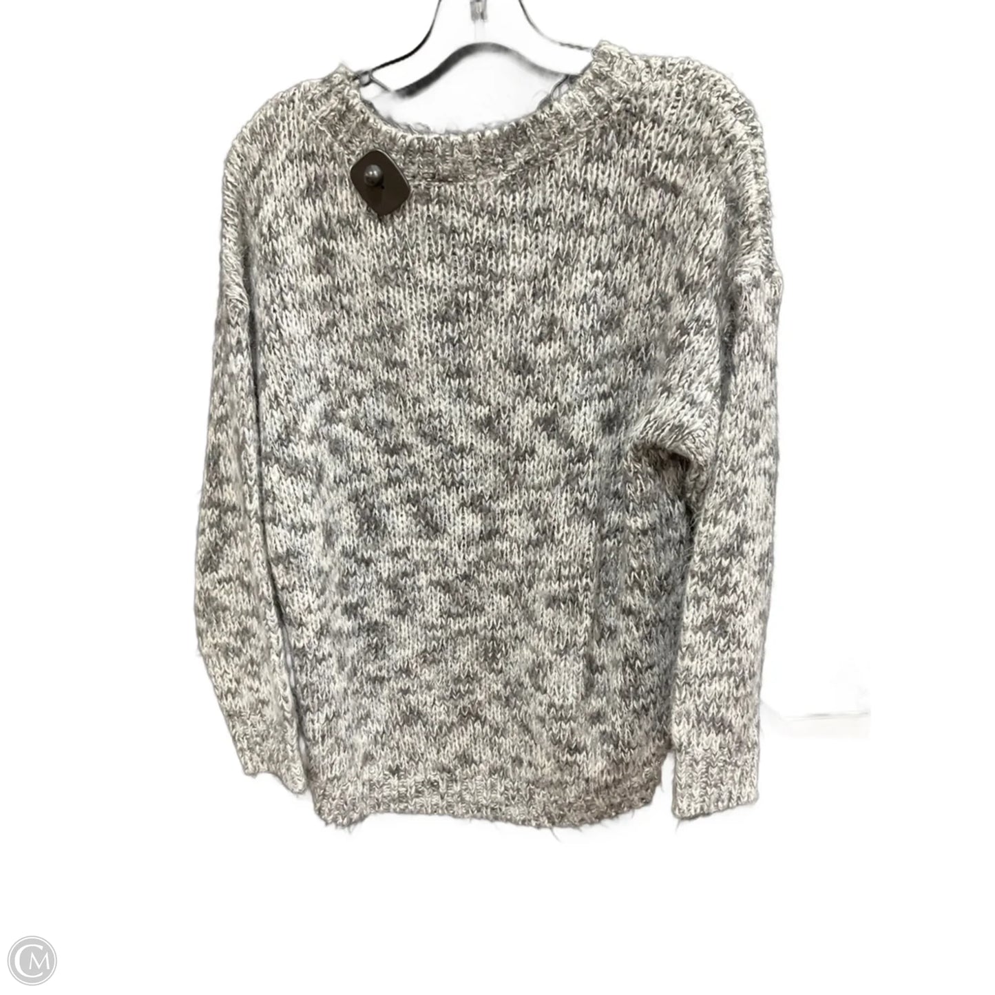 Sweater By Loft In Grey, Size: M