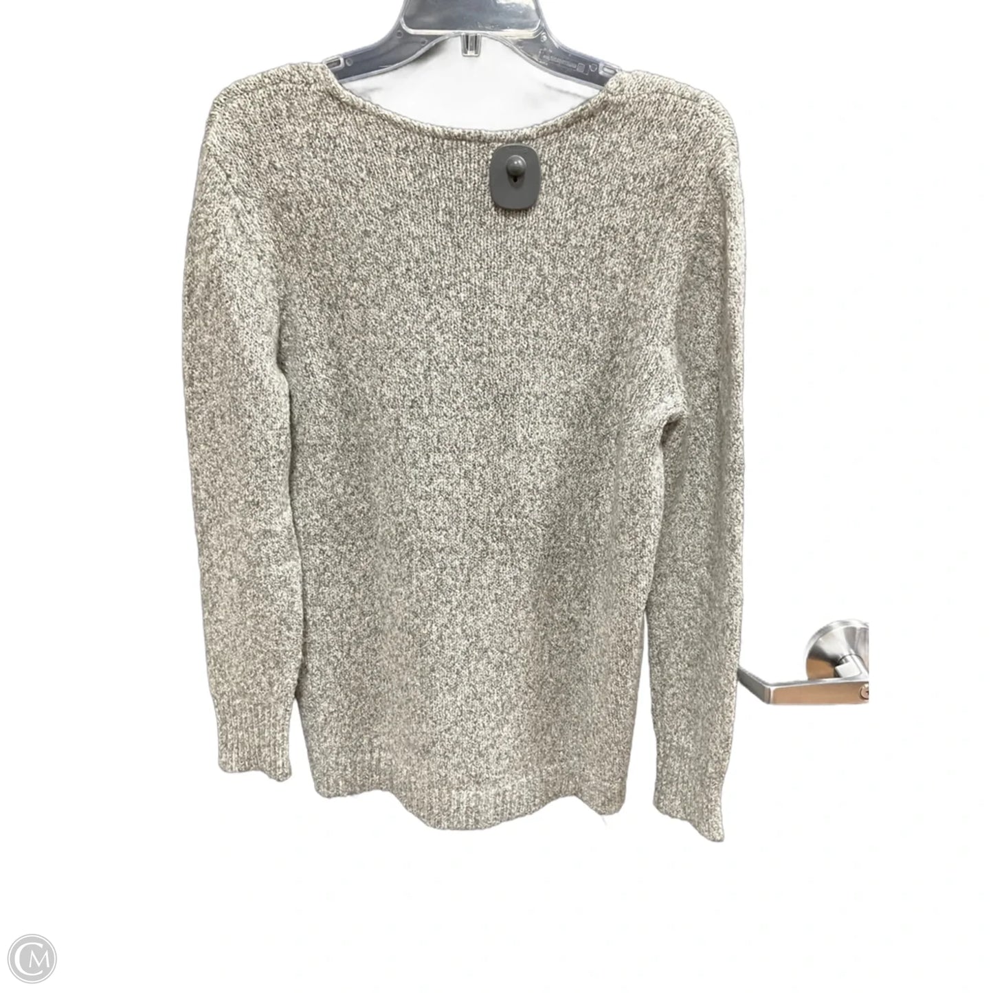 Sweater By Loft In Grey, Size: M