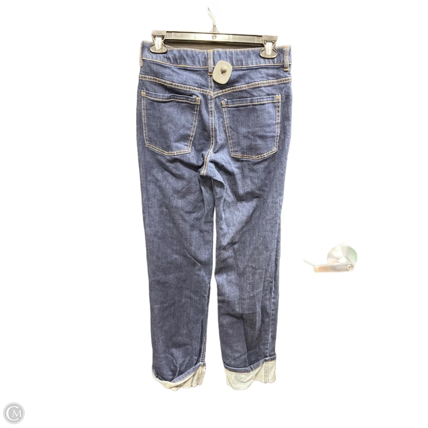 Jeans Straight By Oat In Blue Denim, Size: 2