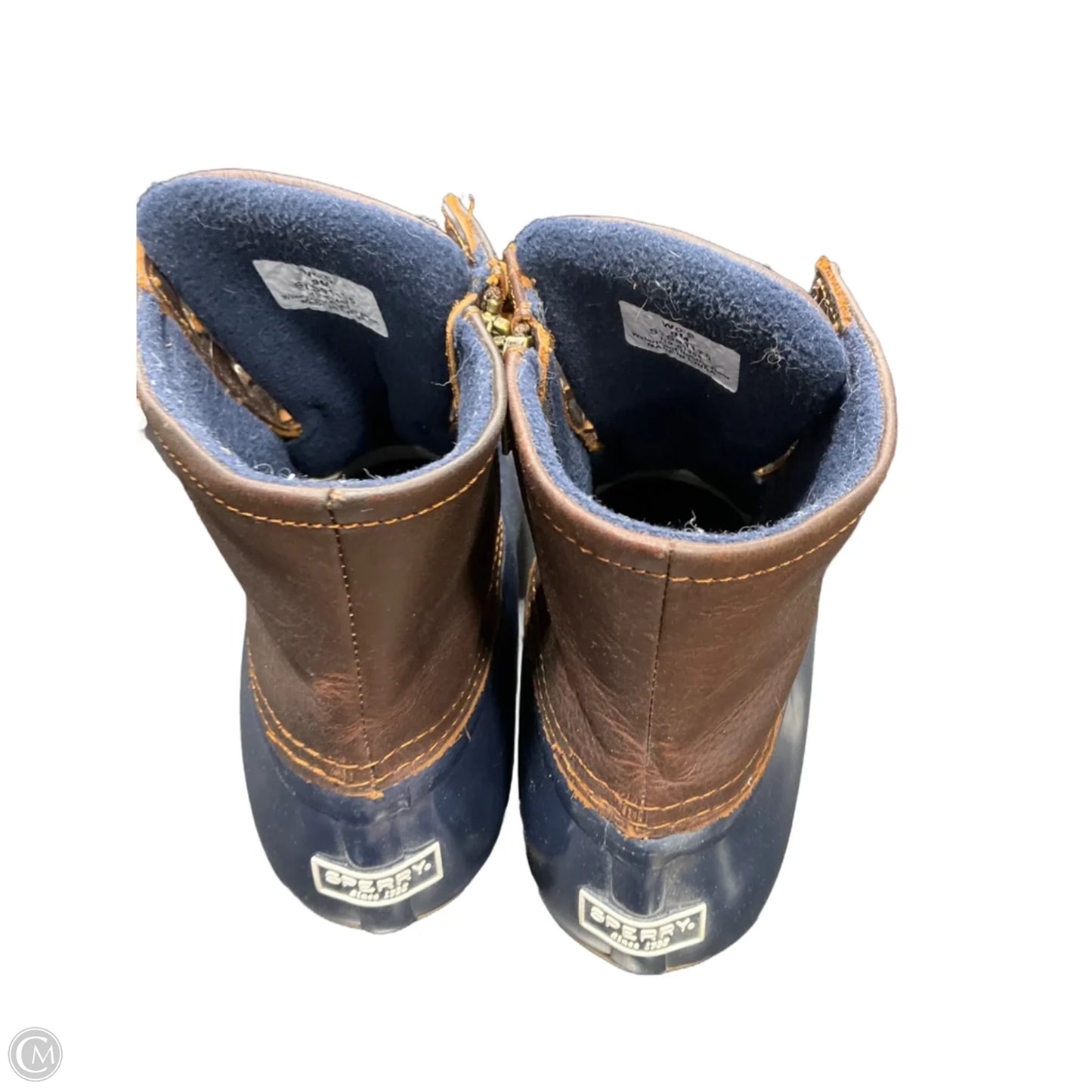 Boots Rain By Sperry In Navy, Size: 9