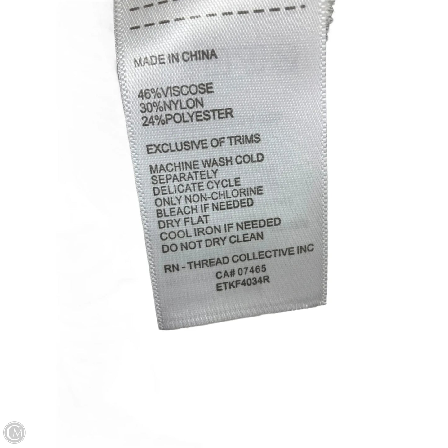 Top Long Sleeve By Ellen Tracy In Striped Pattern, Size: M