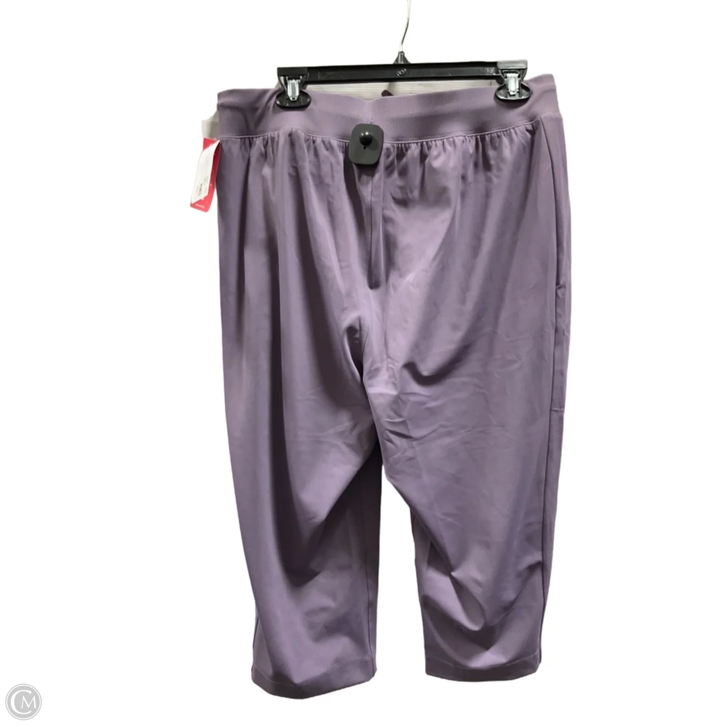 Athletic Pants By Lane Bryant In Purple, Size: Xl