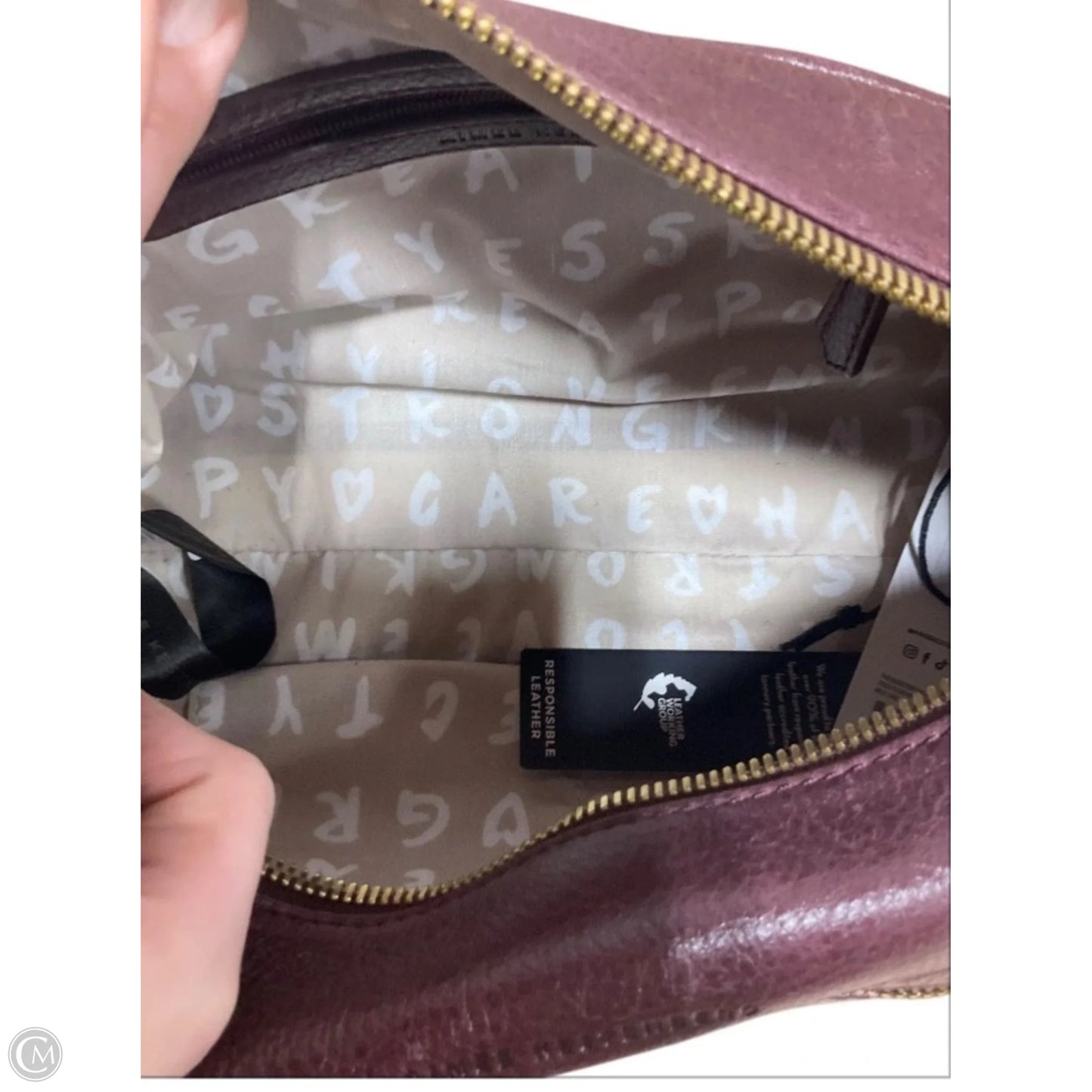 Handbag Leather By Aimee Kestenberg, Size: Small