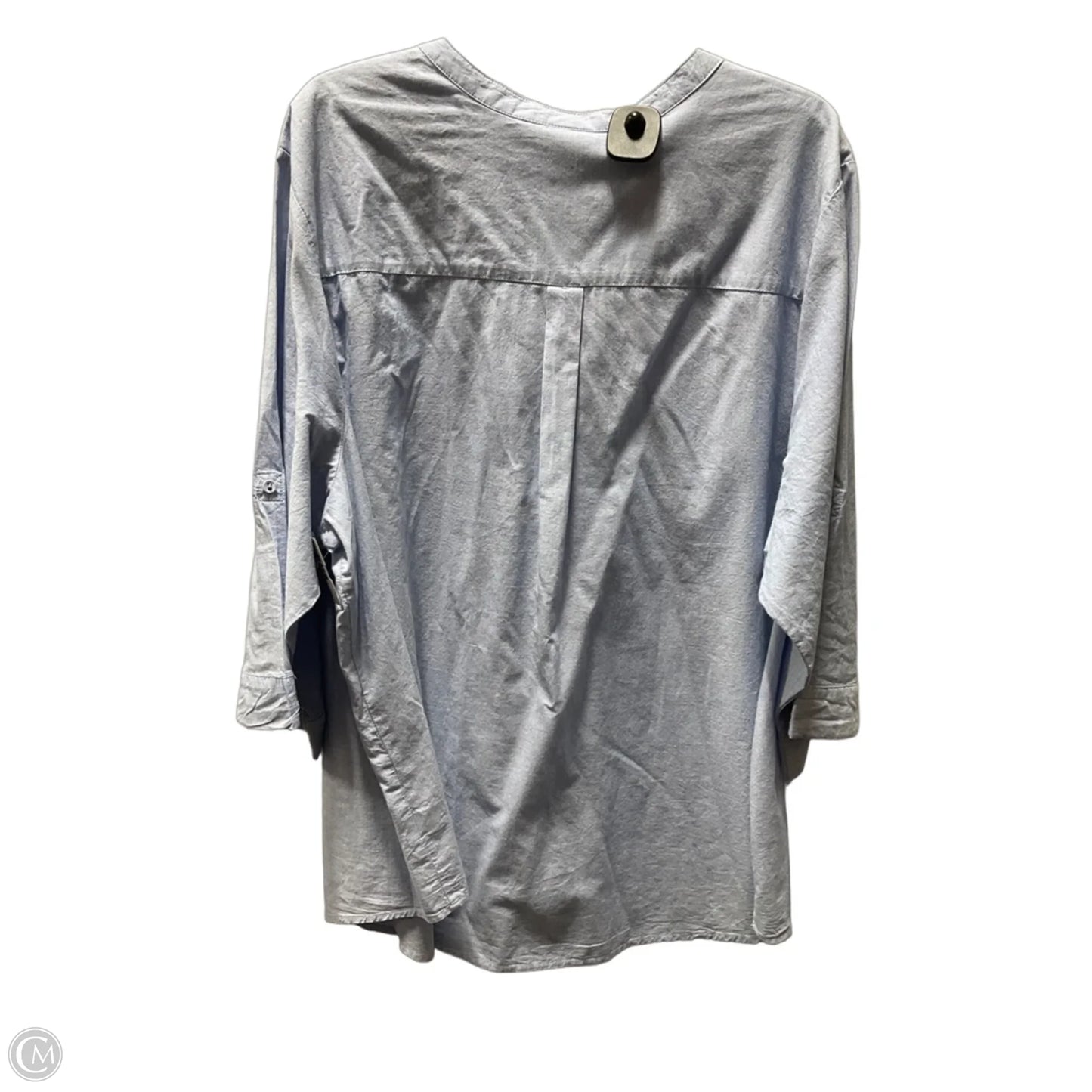 Top Short Sleeve By Torrid In Blue, Size: 4x