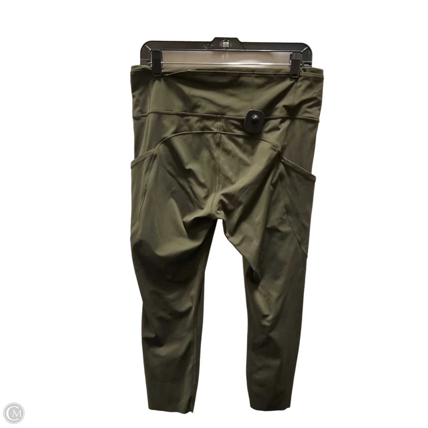 Athletic Leggings By Lululemon In Green, Size: L