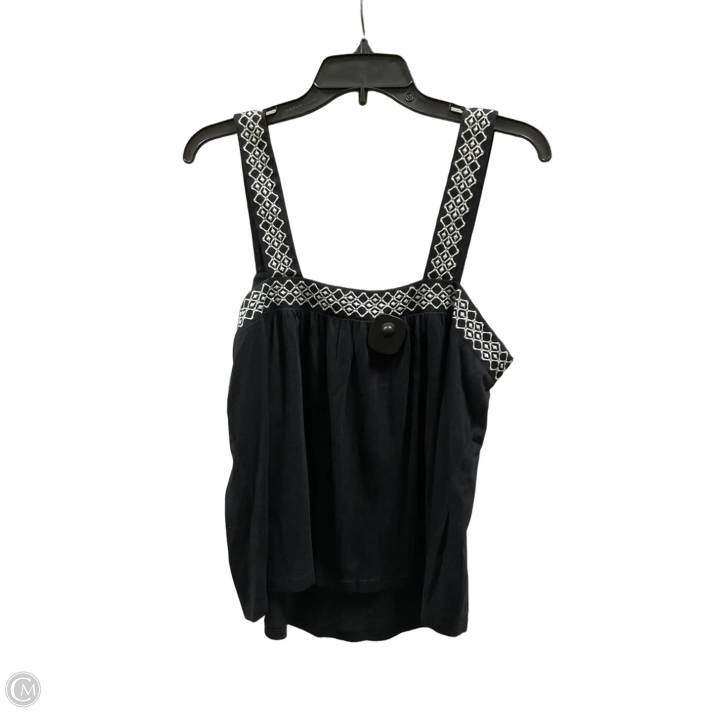 Top Sleeveless By Ann Taylor In Black, Size: M