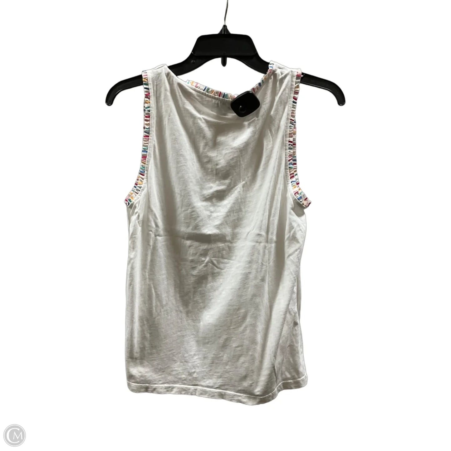 Top Sleeveless By J. Crew In White, Size: M