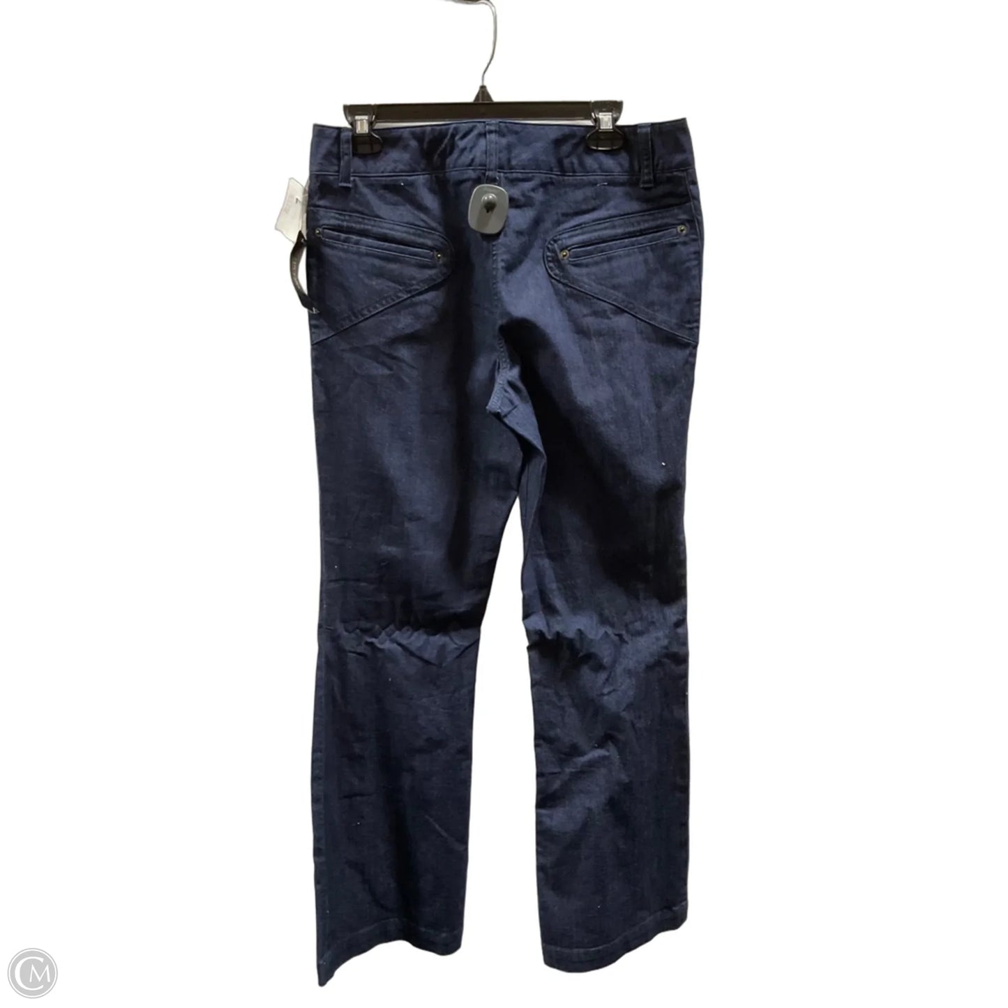 Jeans Straight By Nicole By Nicole Miller In Blue Denim, Size: 10