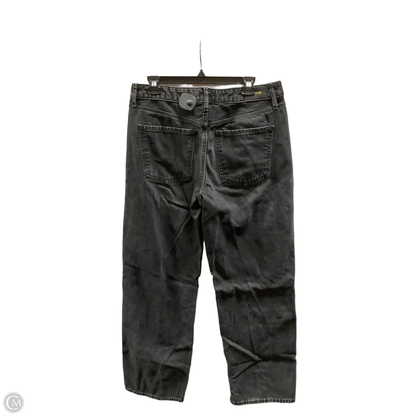 Jeans Straight By Express In Black, Size: 10