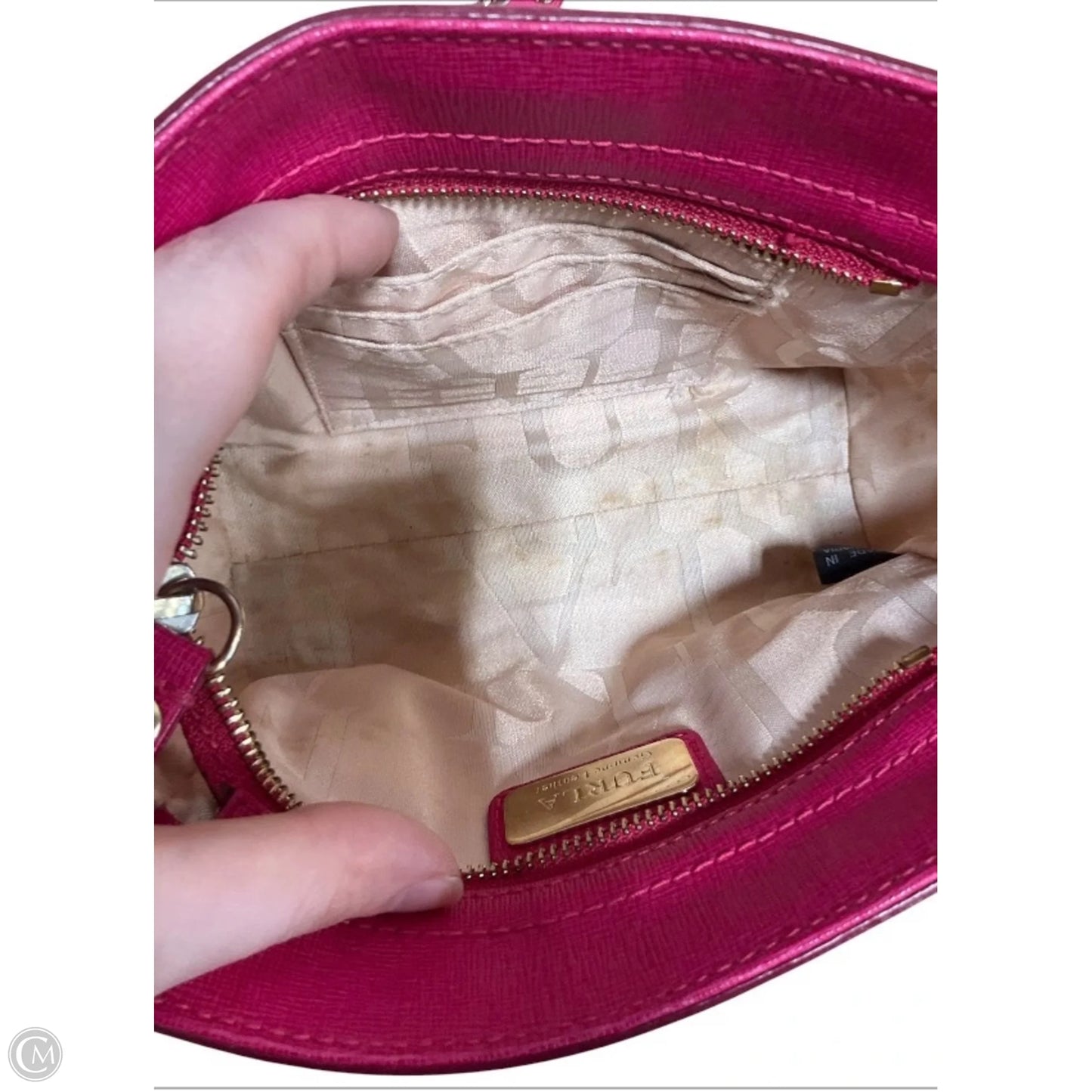 Crossbody Leather By Furla, Size: Small